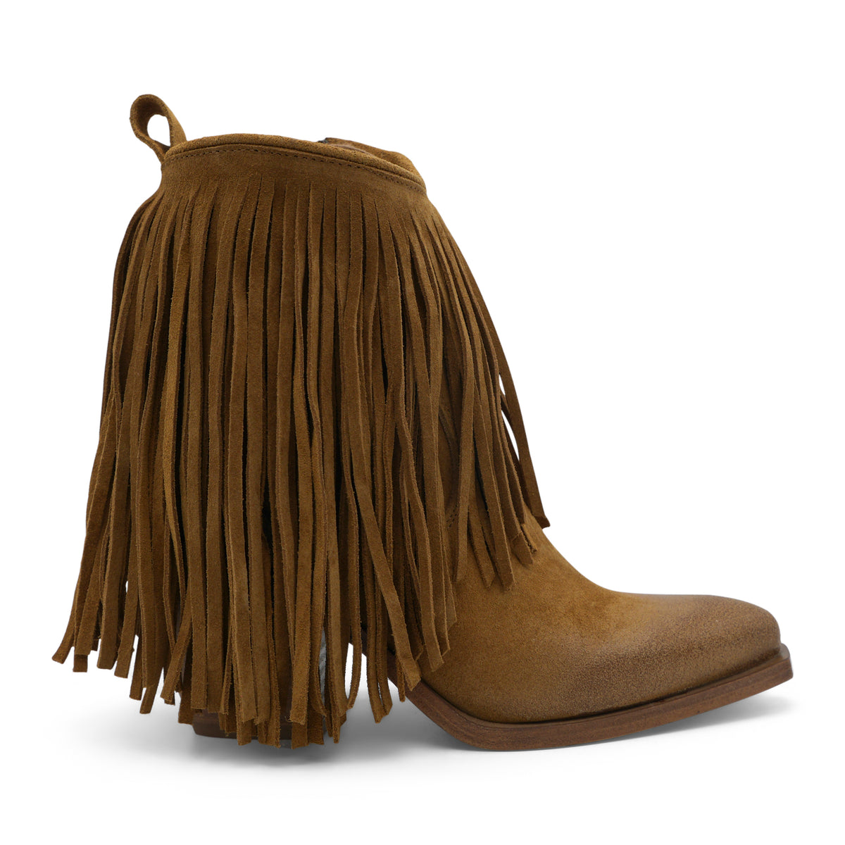 XD2125 - Tan Tassel Ankle