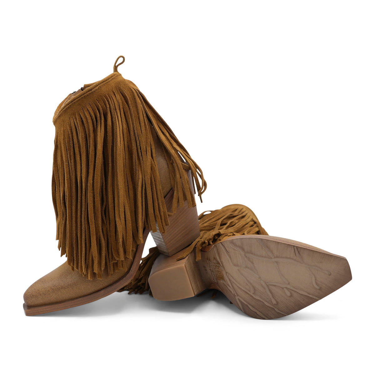 XD2125 - Tan Tassel Ankle