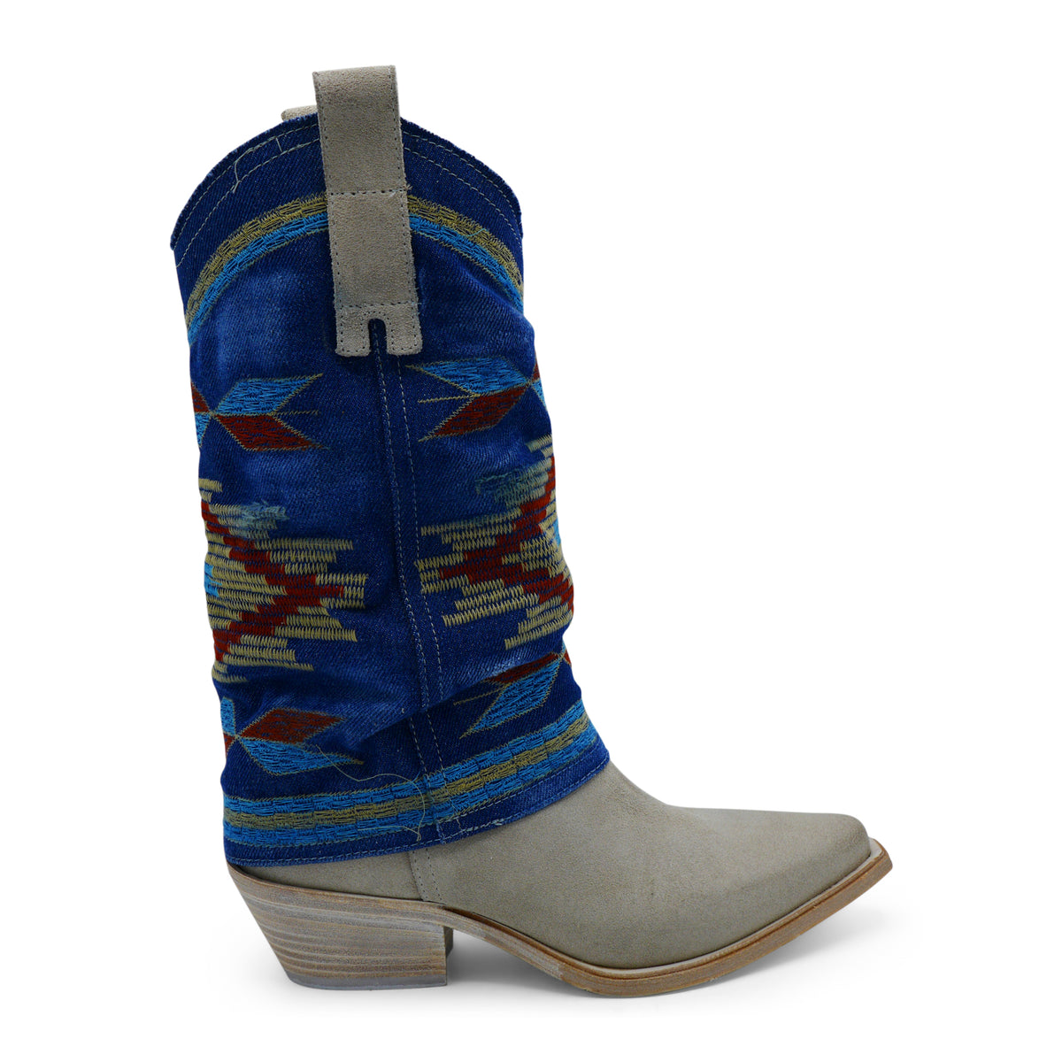 IZEL - Off White Navajo Jeans
