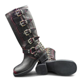 MAVERICK - BLACK/ TINTED BURGUNDY