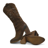 CARACUS - Amaretto Hand Lasered Boot