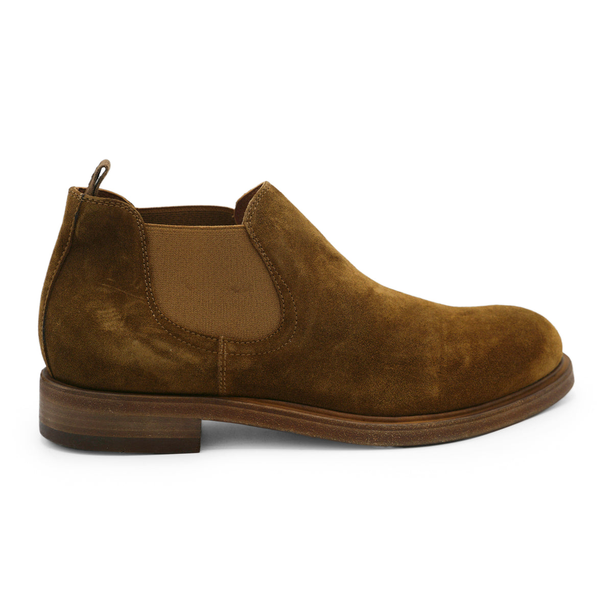 2810 - Tan Suede Chelsea Boot