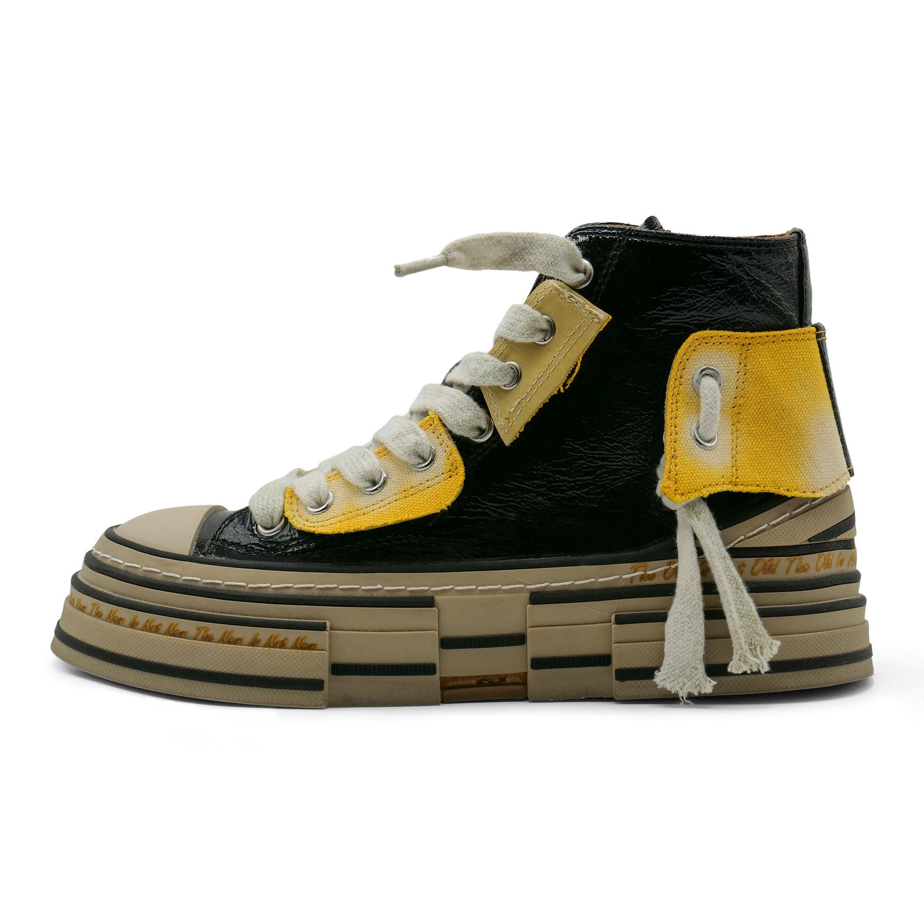 ZT22 - Black Naplack/ Canvas Yellow
