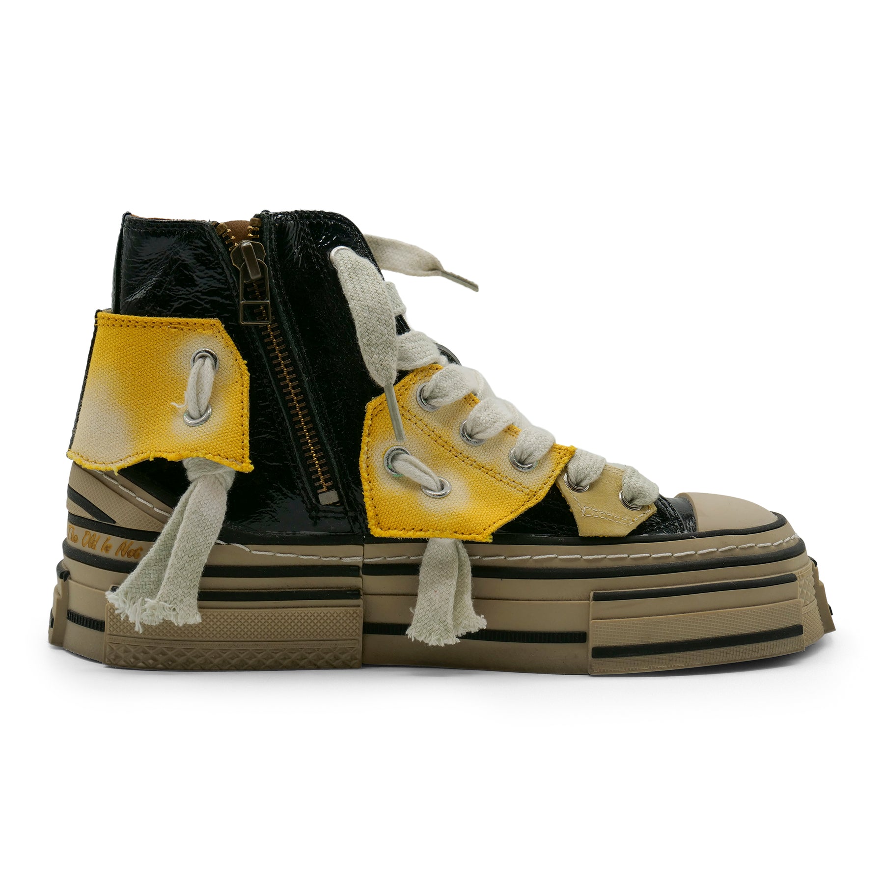 ZT22 - Black Naplack/ Canvas Yellow
