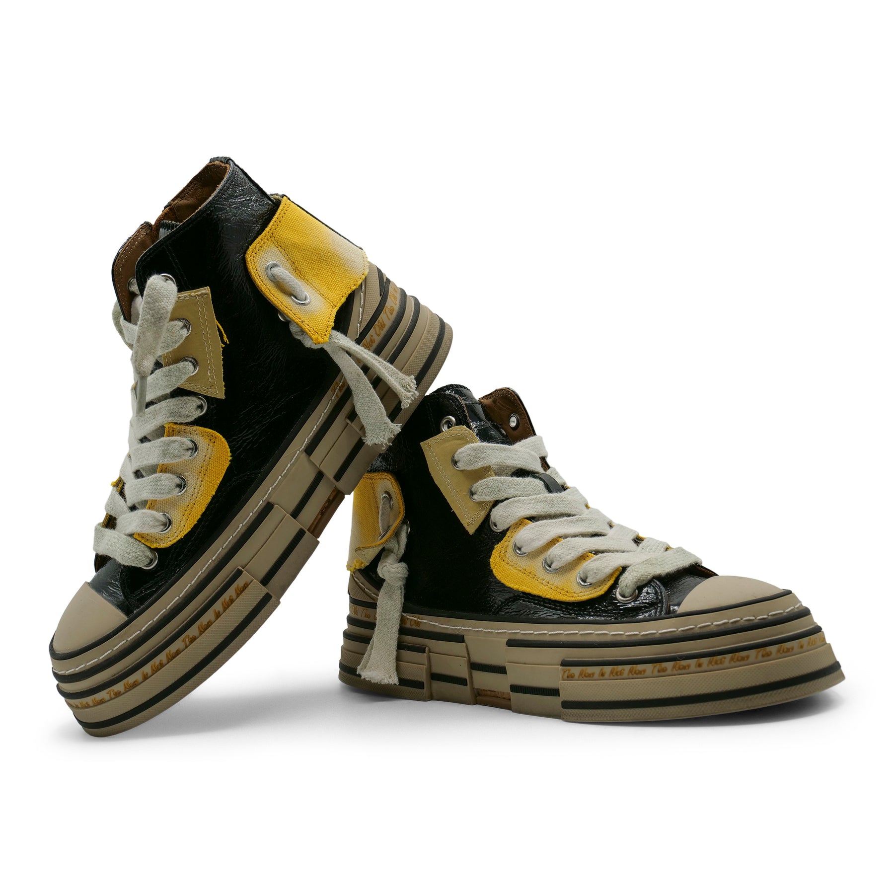 ZT22 - Black Naplack/ Canvas Yellow