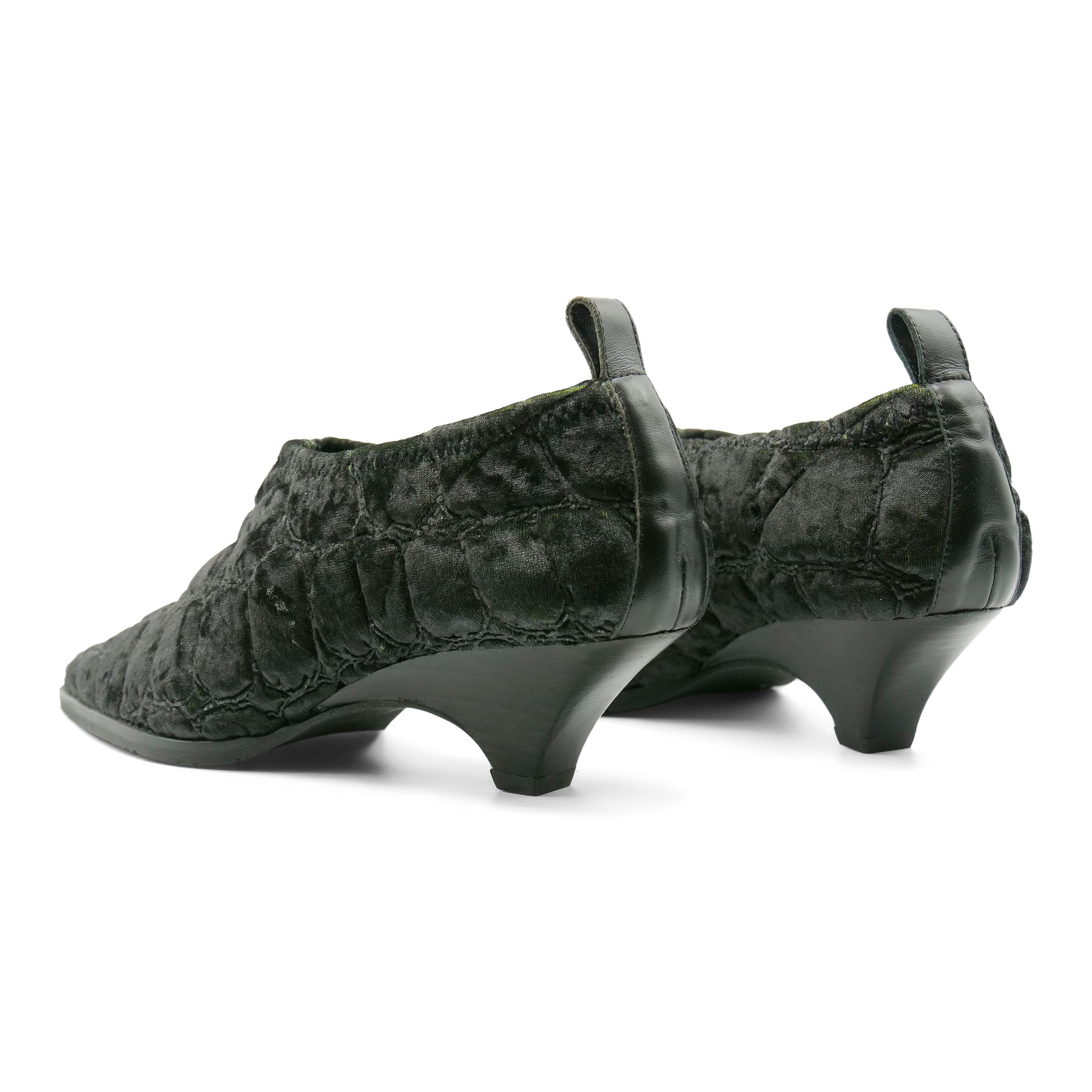 Gavial8249 - Black/ Green Exotic Lycra