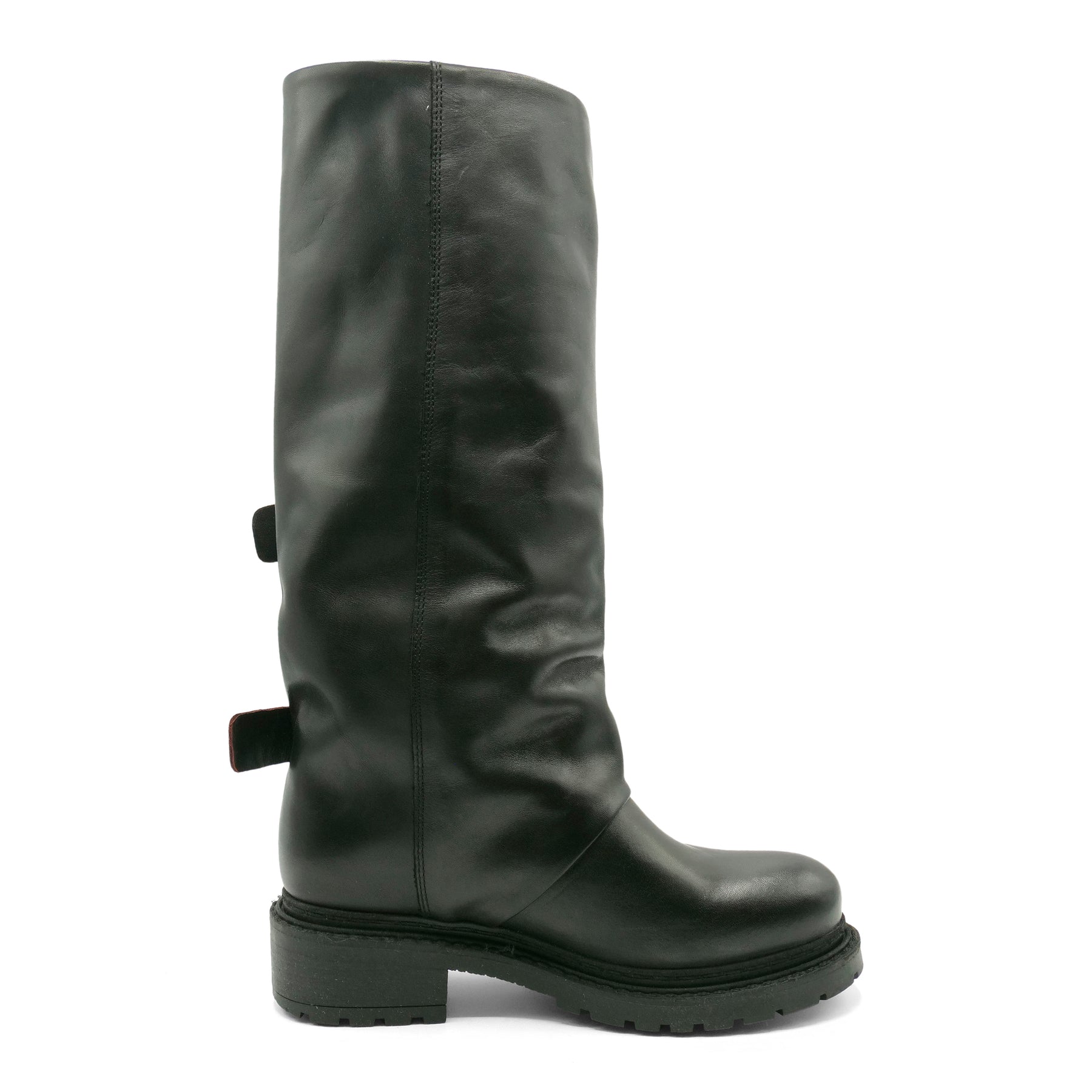 MA2460 - Vitello Black / Asport Bordeaux