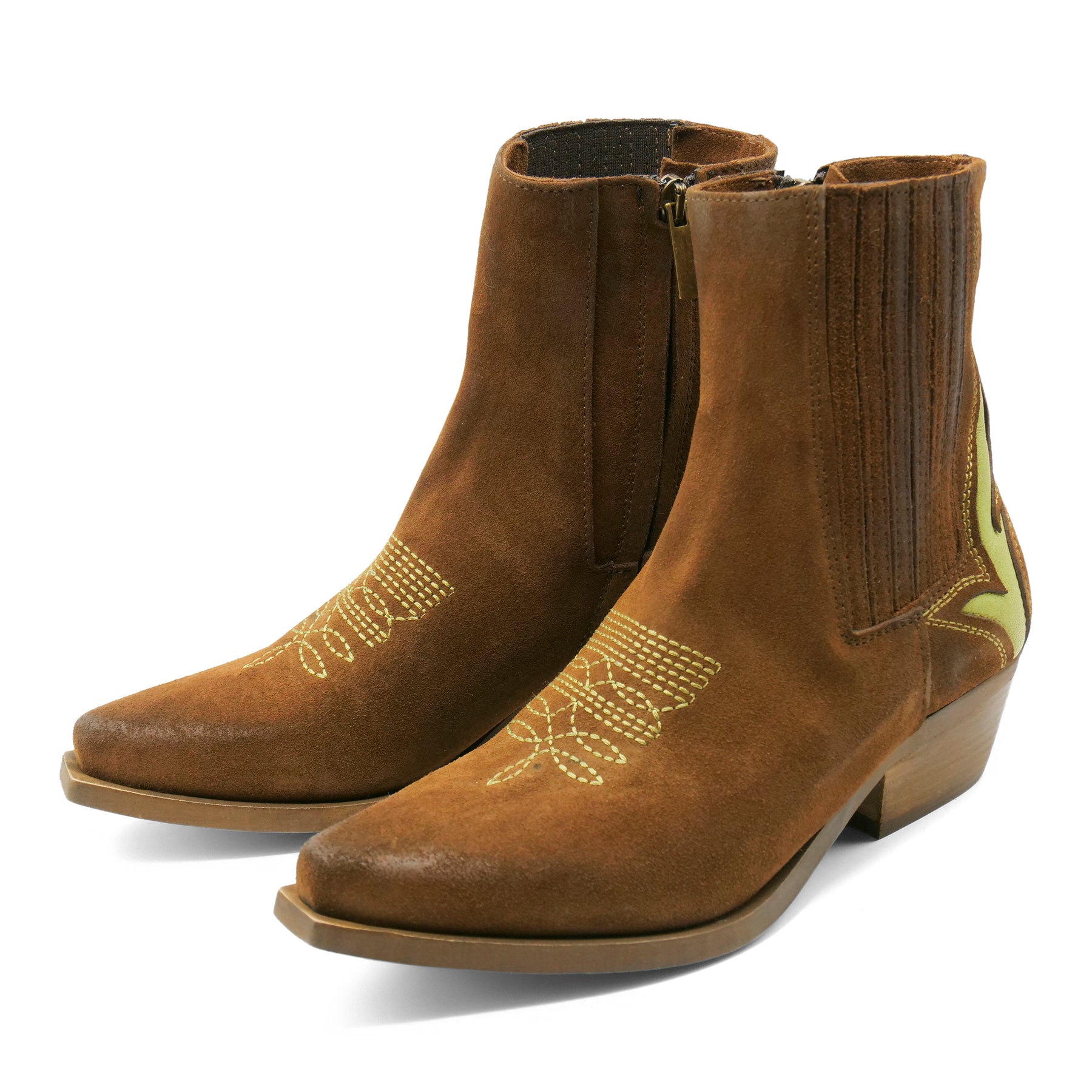 ZOELIE01 -Hazelnut / Chocolate Brown Ankle