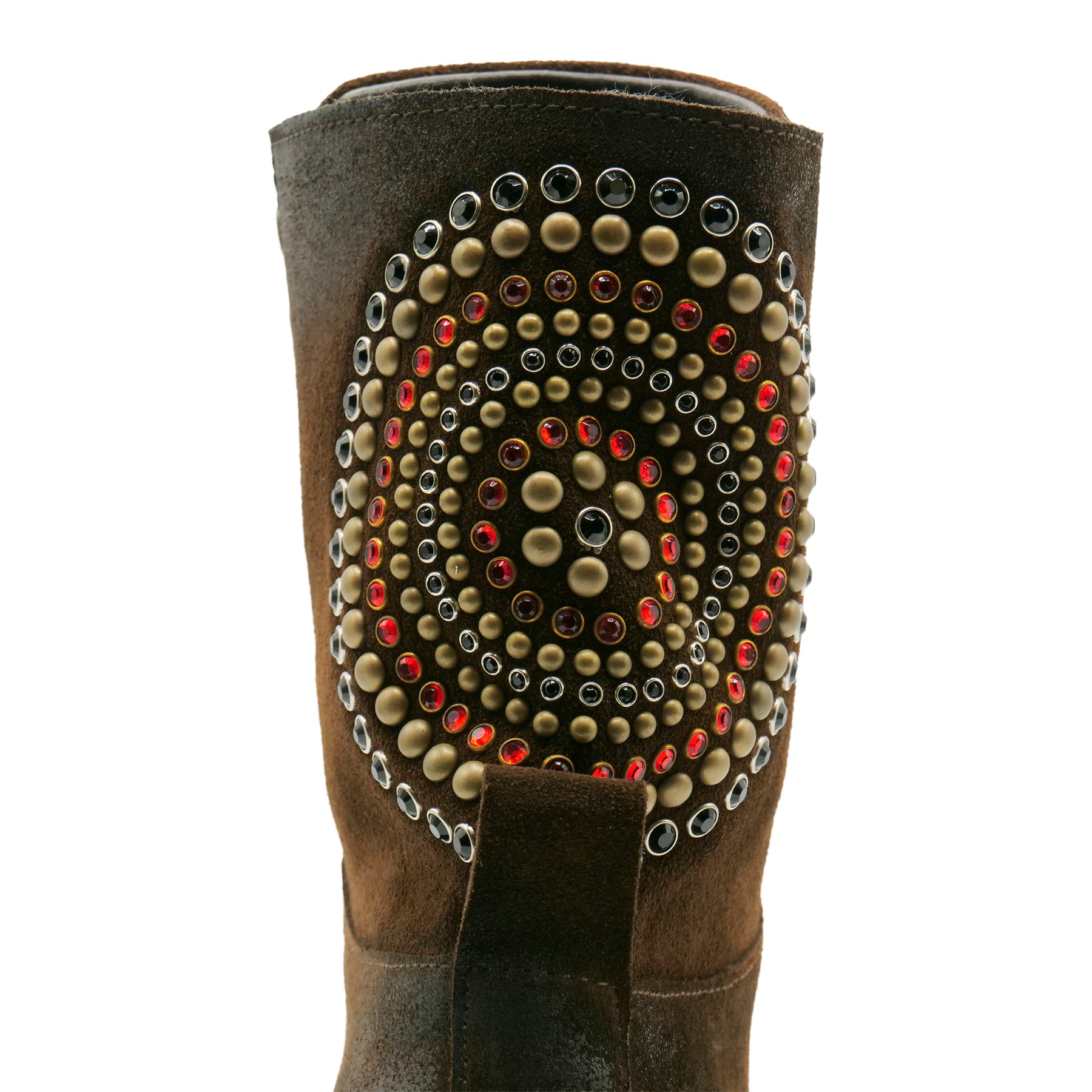 MA1014 - Laced Orbit Brown Suede