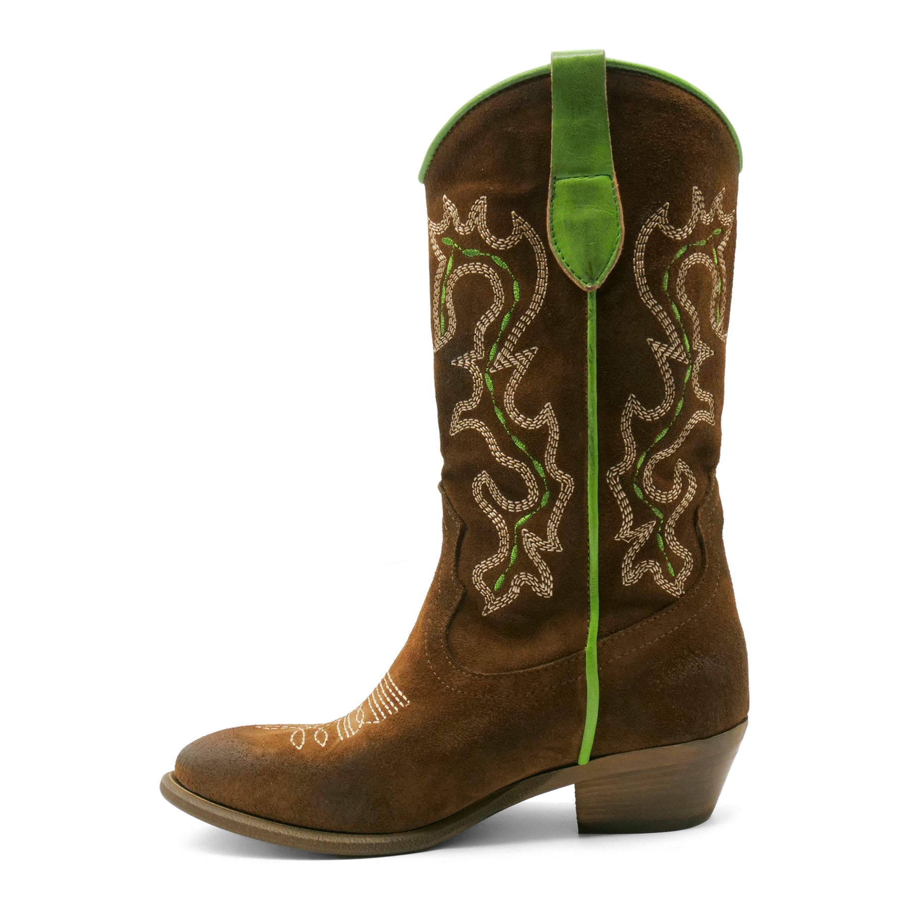 CEFAL -Brown & Lime Green