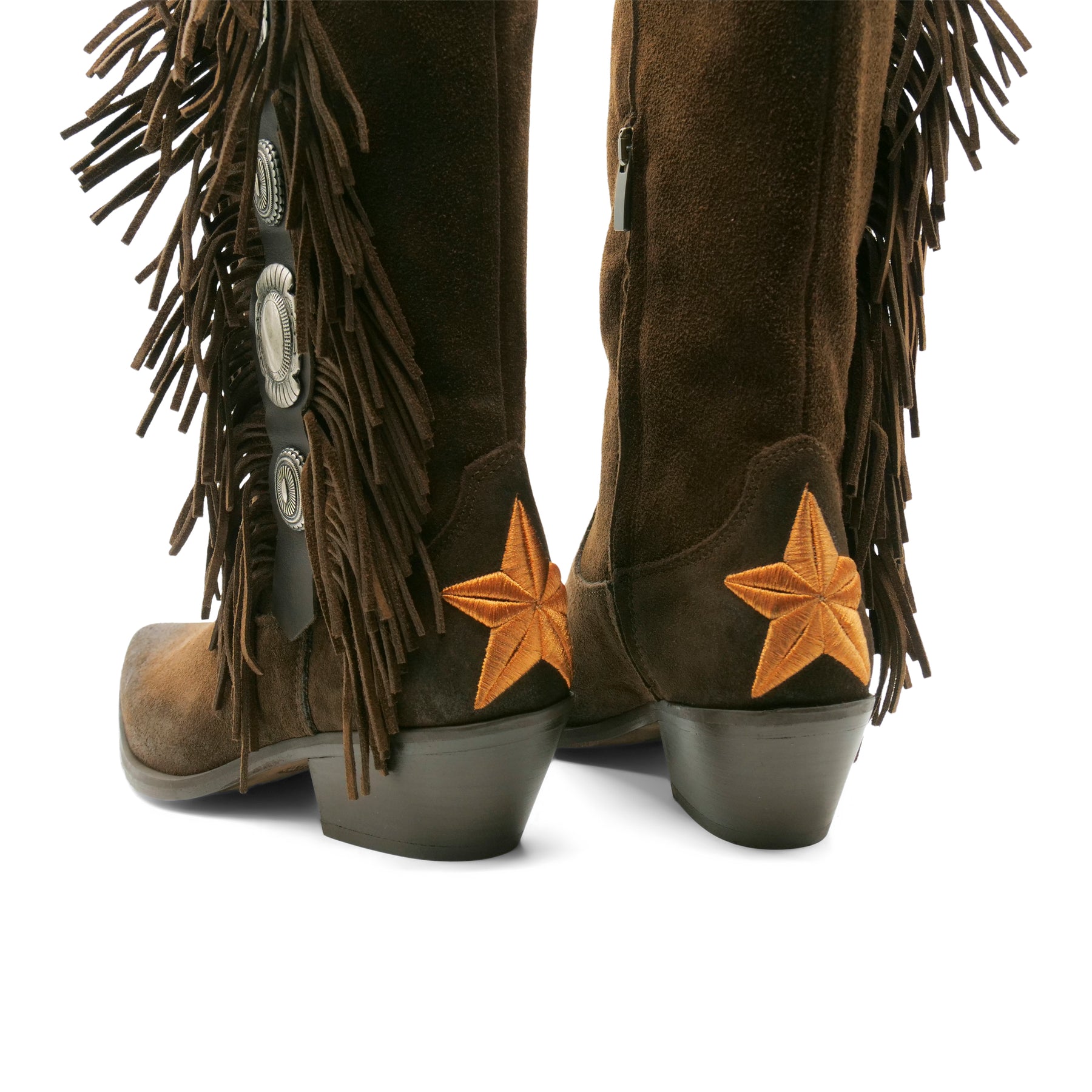 DX2474 -Chocolate Brown / Orange Star
