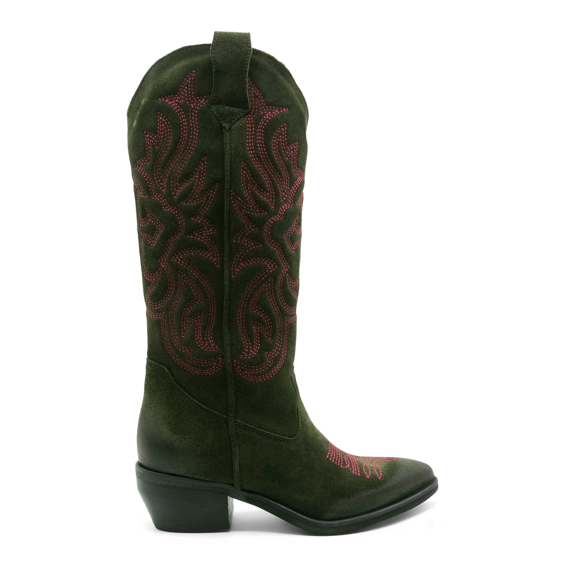 CALIFORNIA - Army Green / Fuchsia
