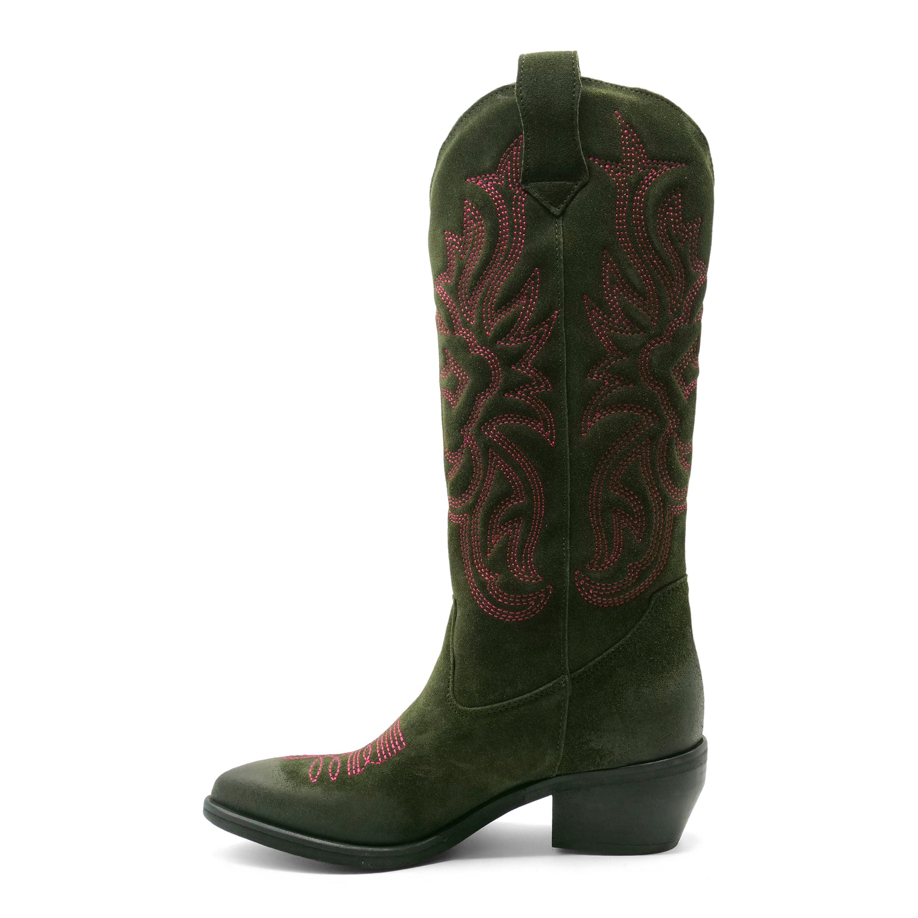 CALIFORNIA - Army Green / Fuchsia