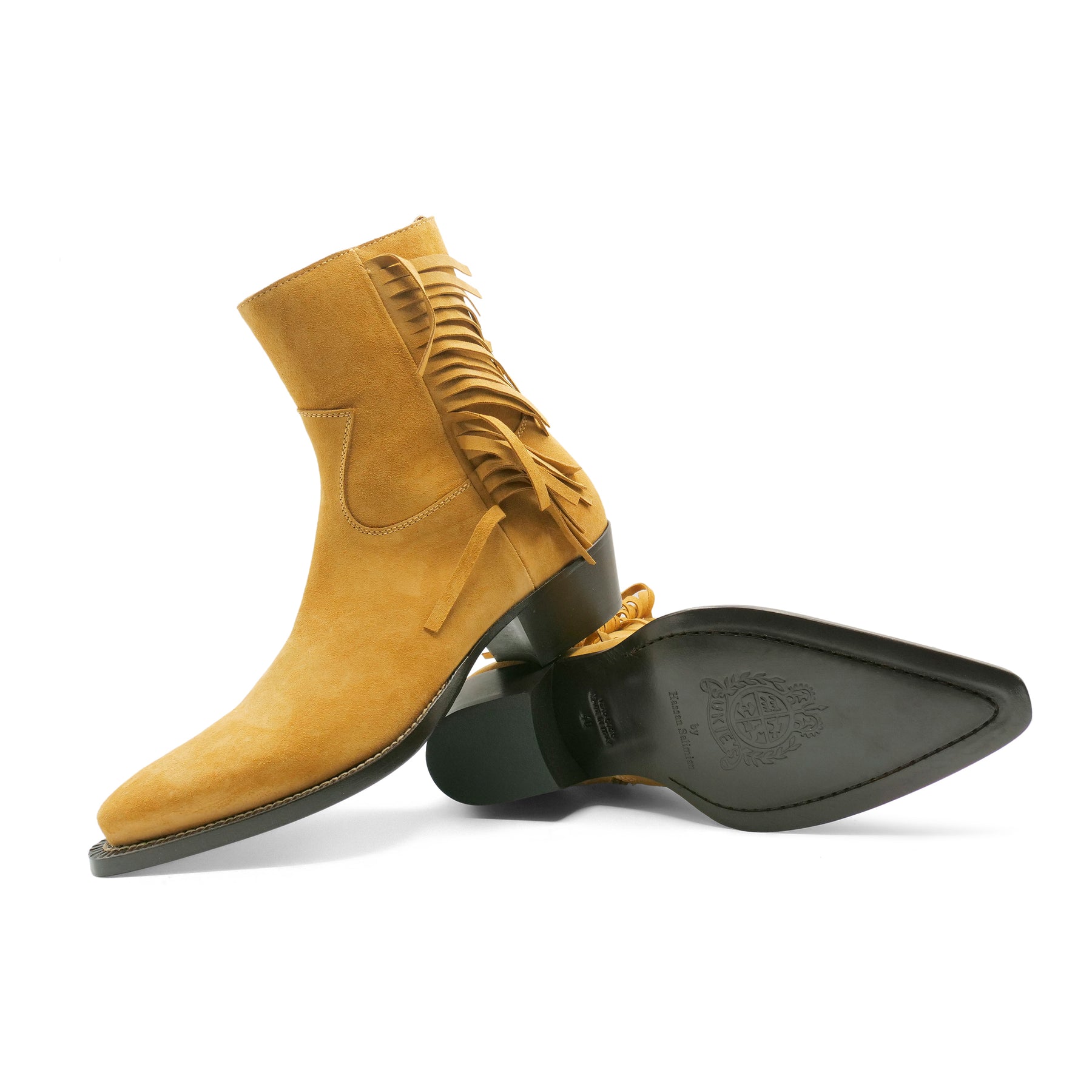 1002 - Velour Camel Tassel