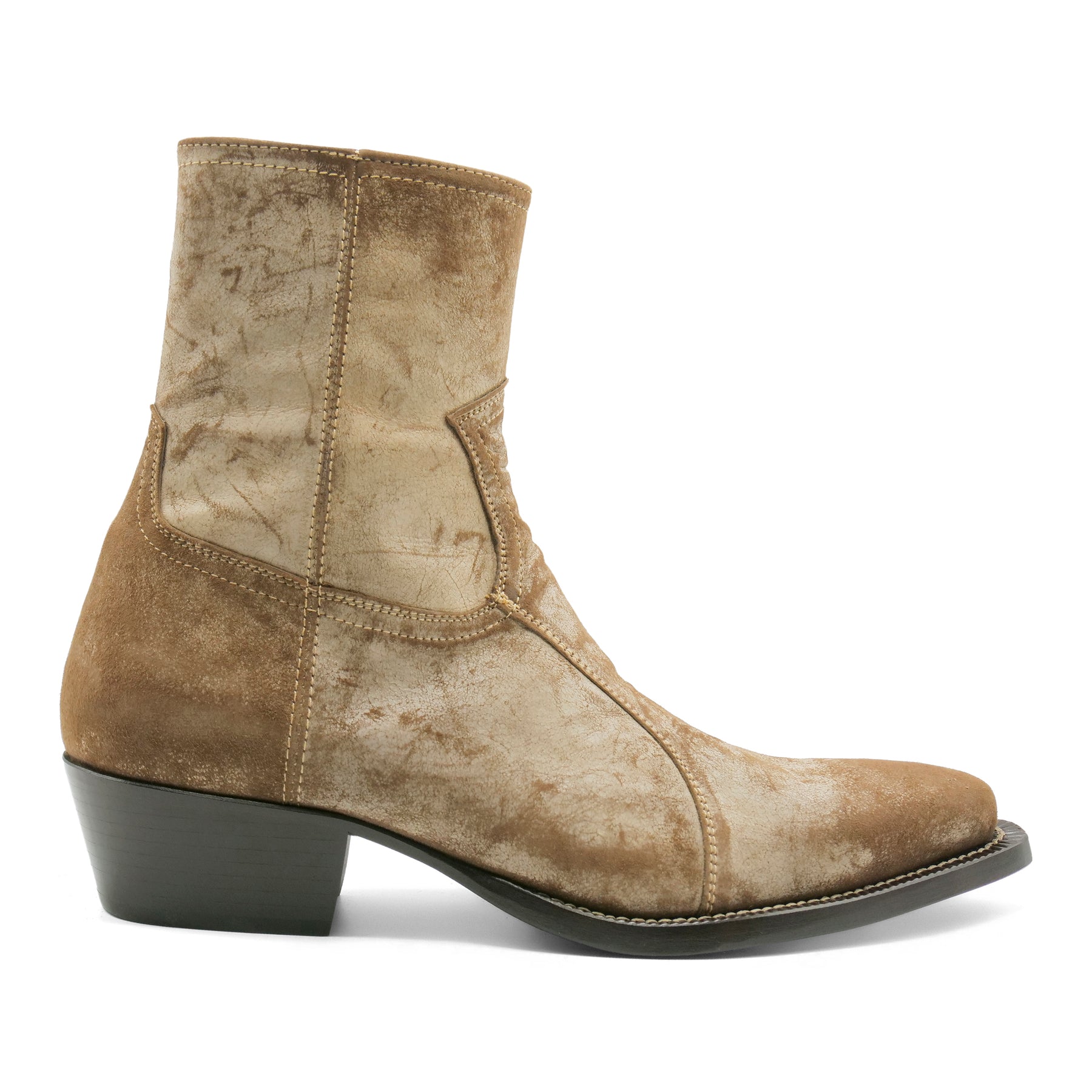 1003 - TM Nubuck Ankle Western