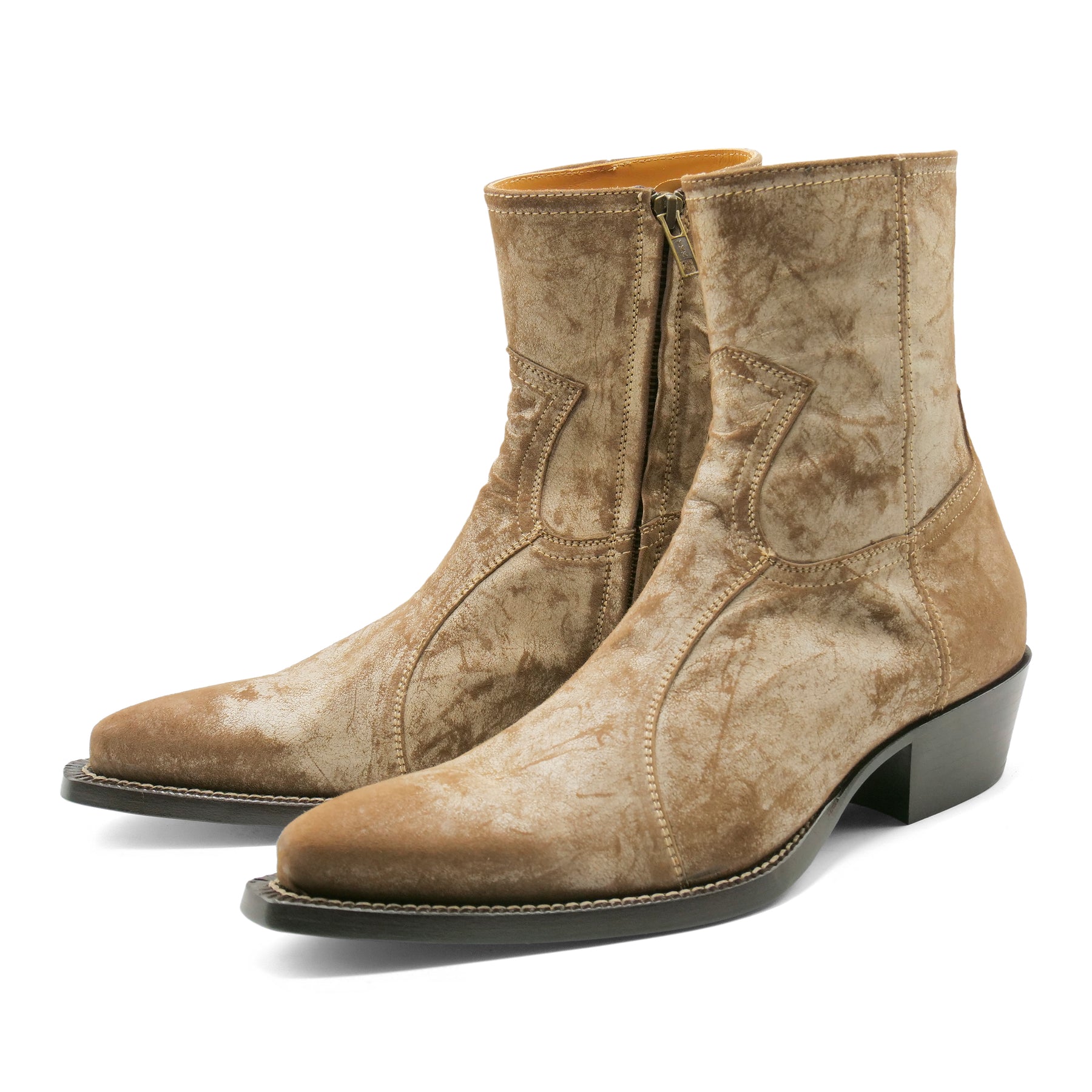 1003 - TM Nubuck Ankle Western