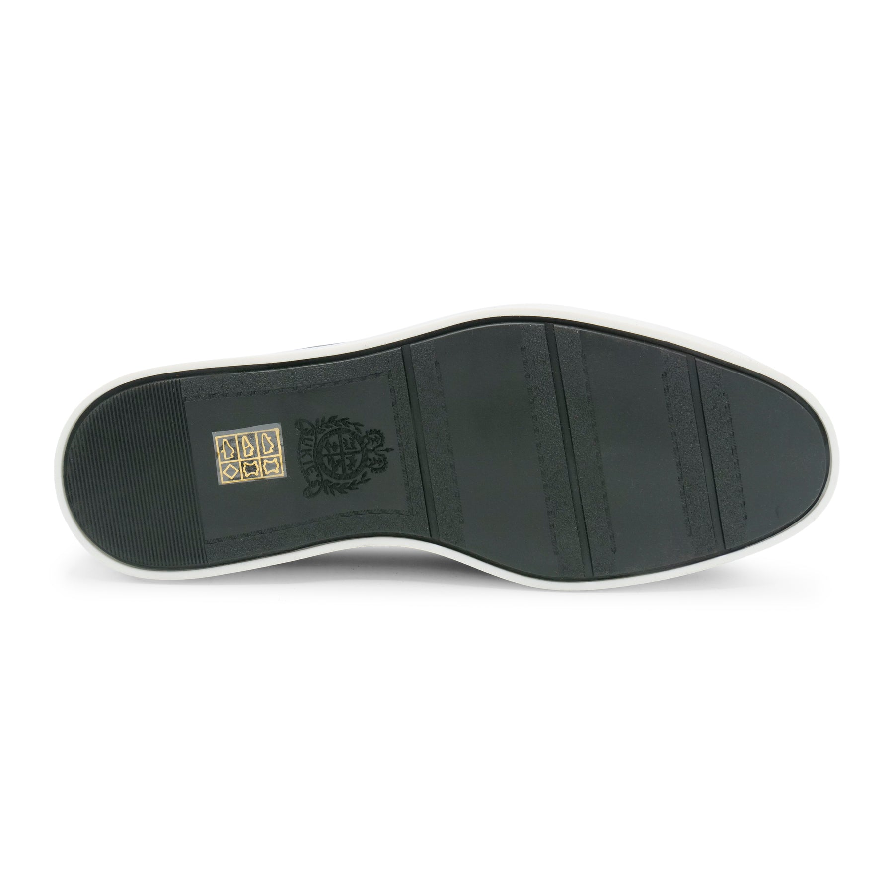 6060 - Black Leather Ankle Loafers
