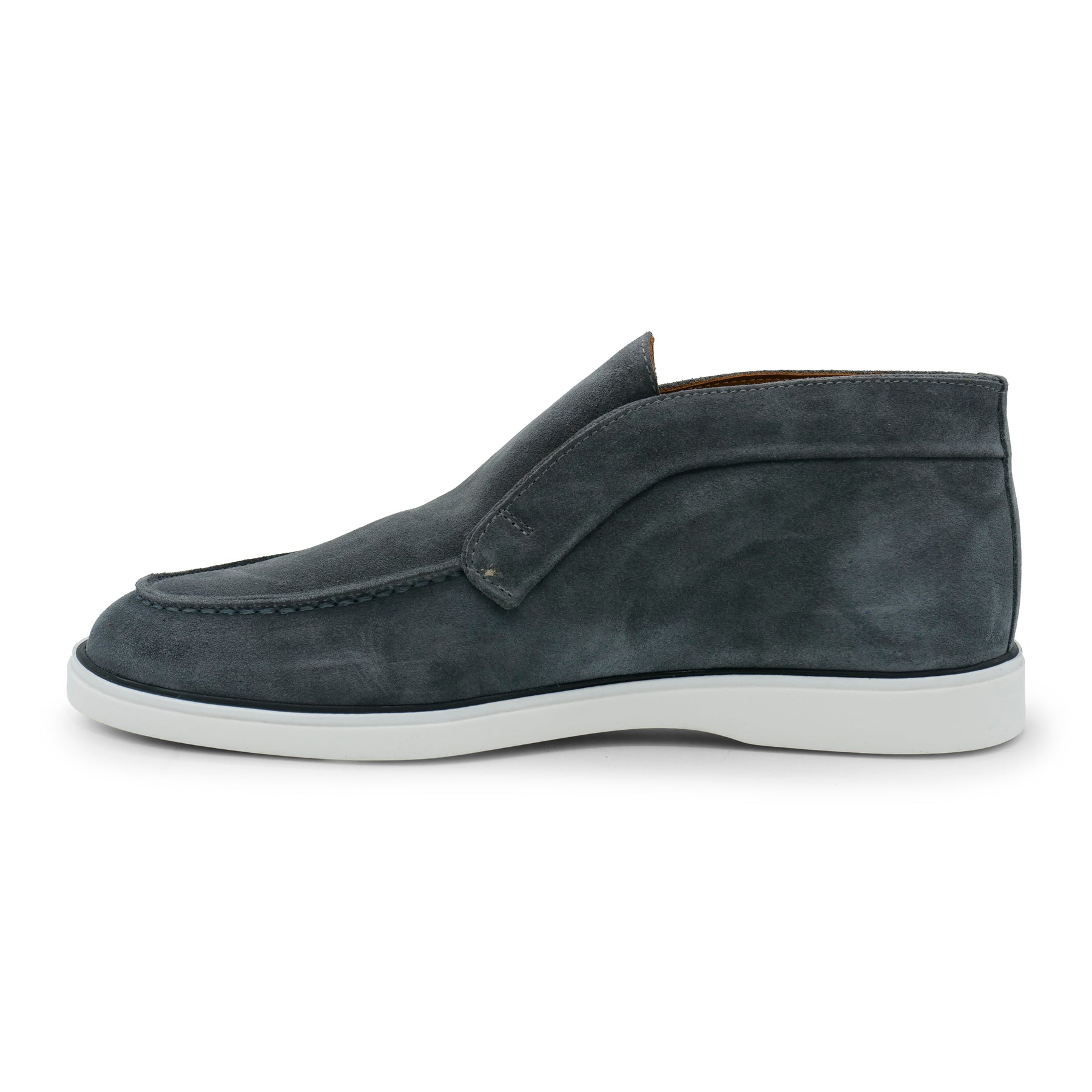 6060 - Graphite Suede Ankle Loafers