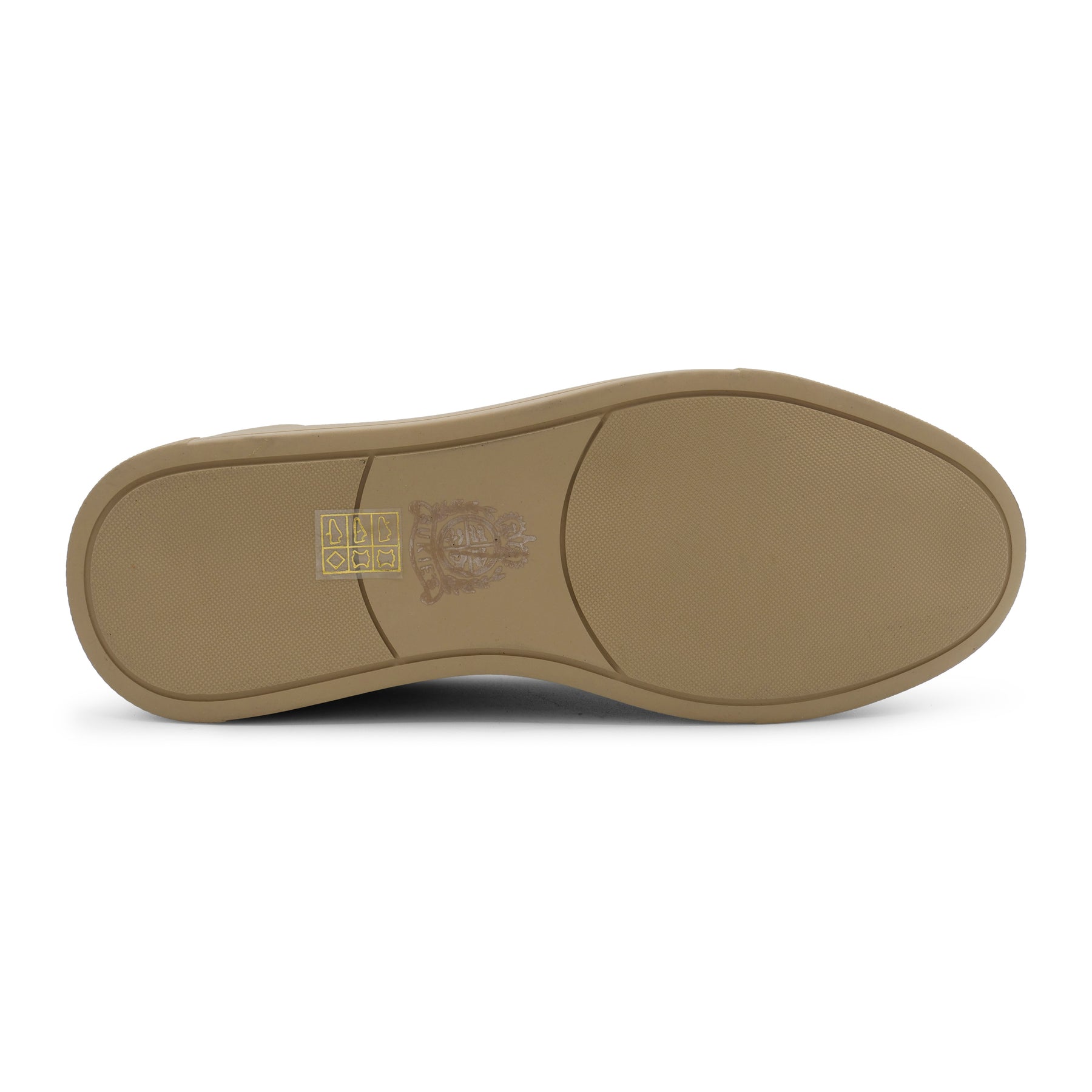 6948 - Beige Leather COMBI Slip On