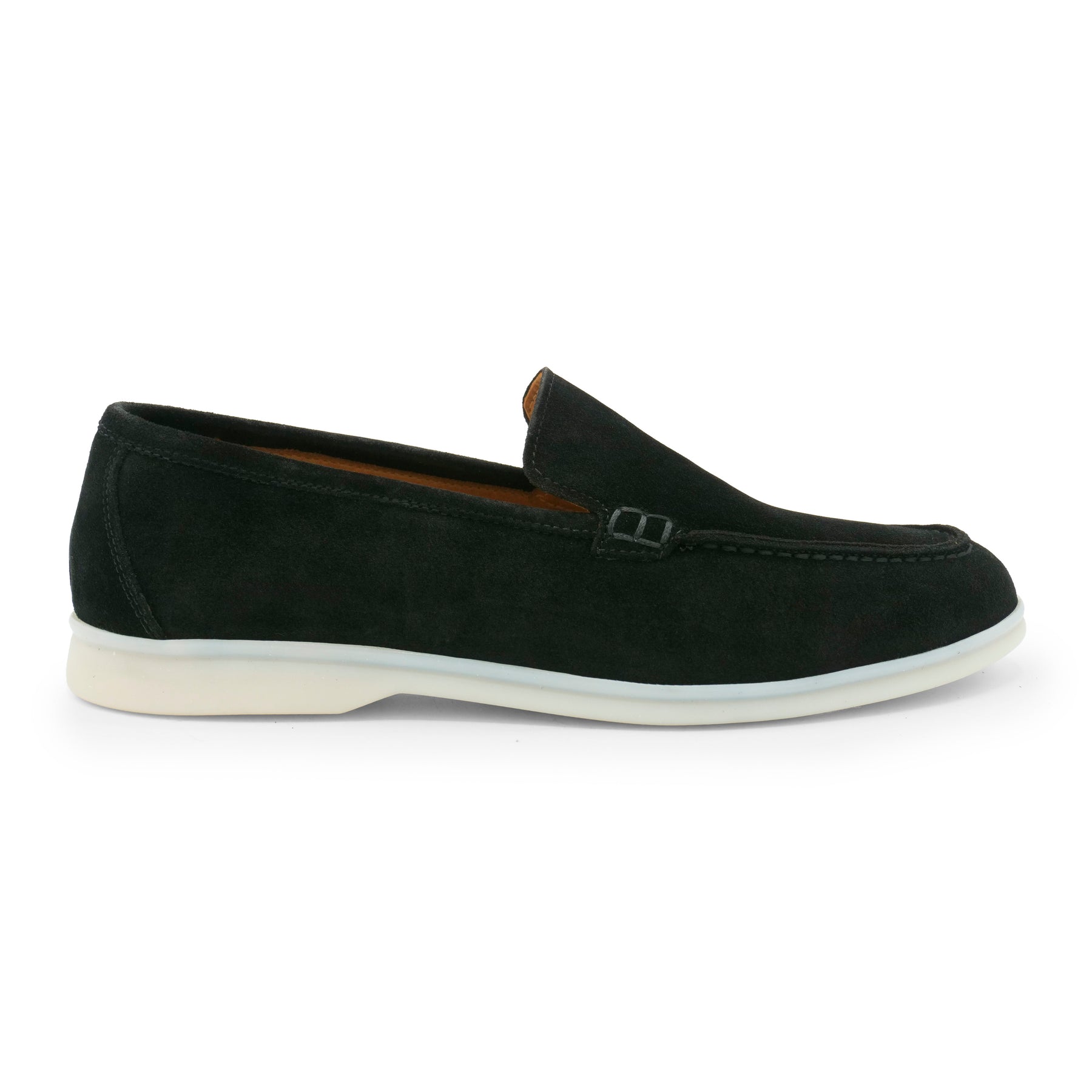 3564 - Black Suede Loafer