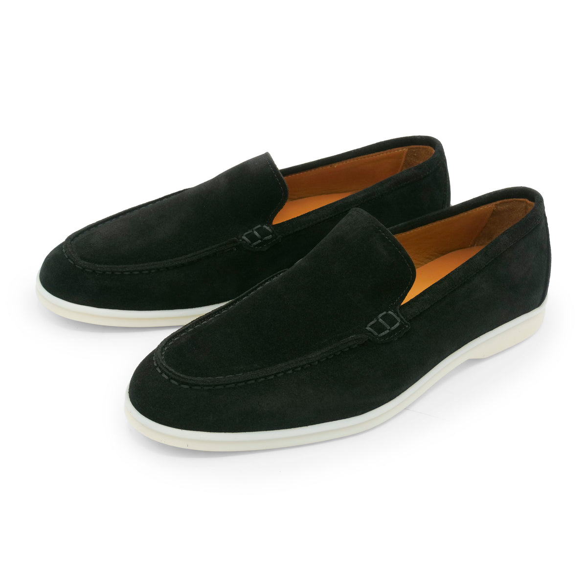 3564 - Black Suede Loafer