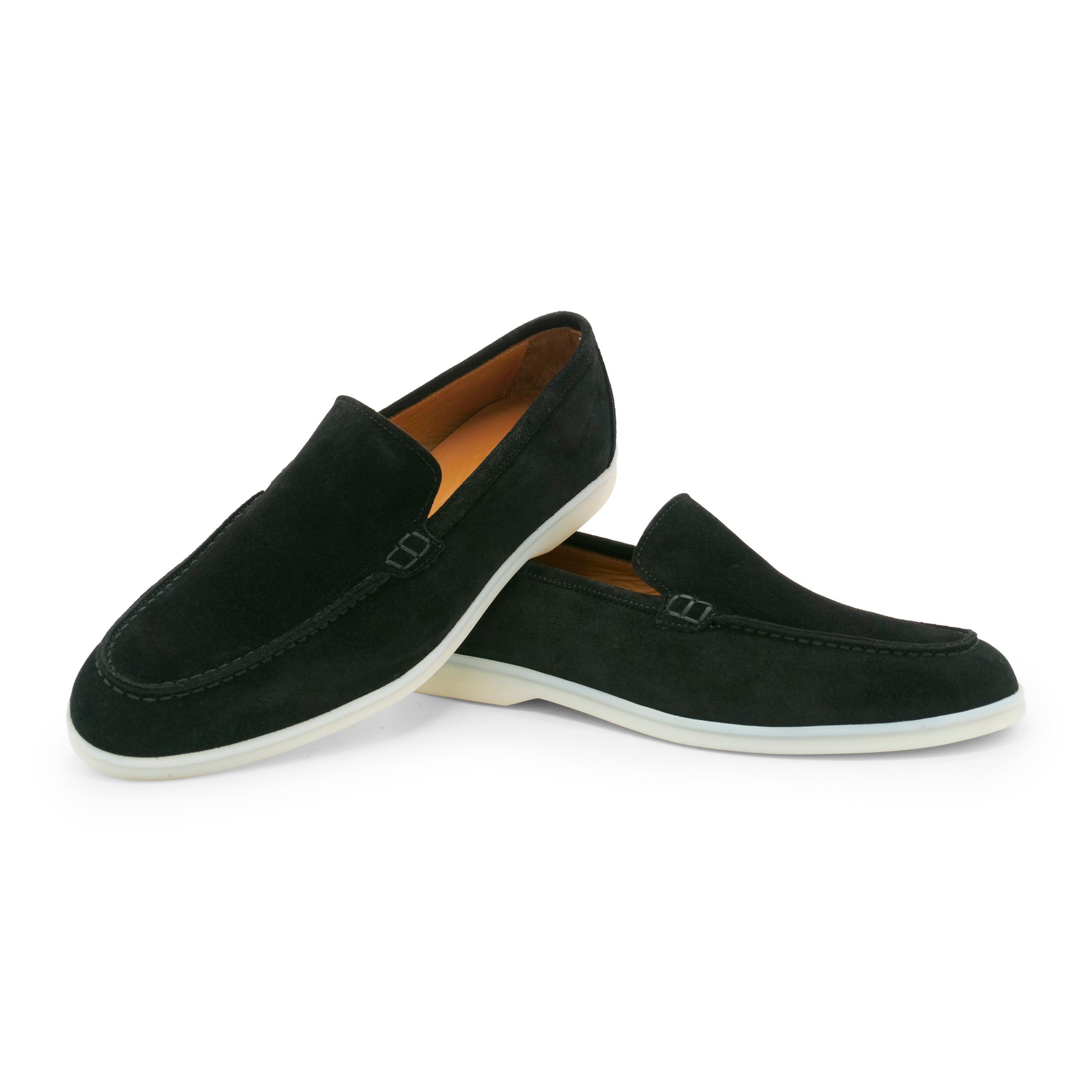 3564 - Black Suede Loafer