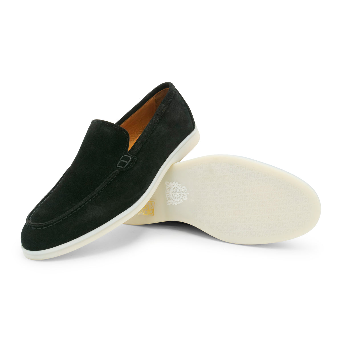 3564 - Black Suede Loafer