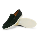 3564 - Black Suede Loafer