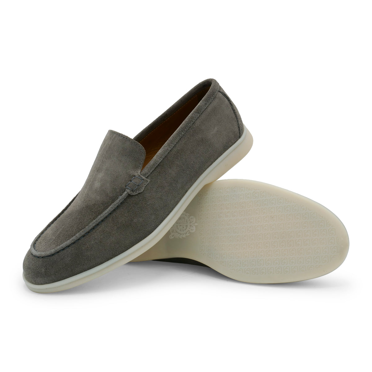 3564 - Taupe Suede Loafer