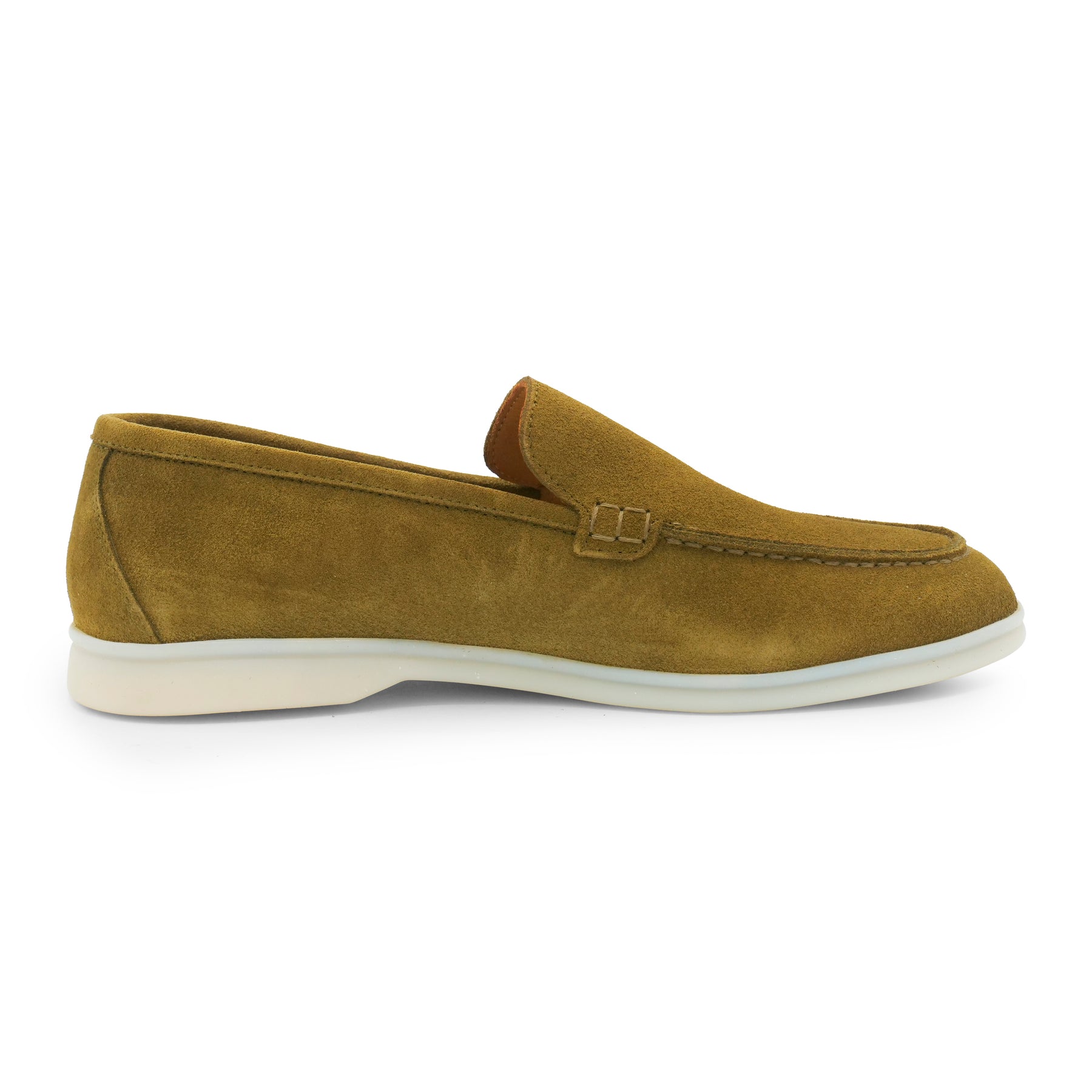 3564 - Moss Green Suede Loafer