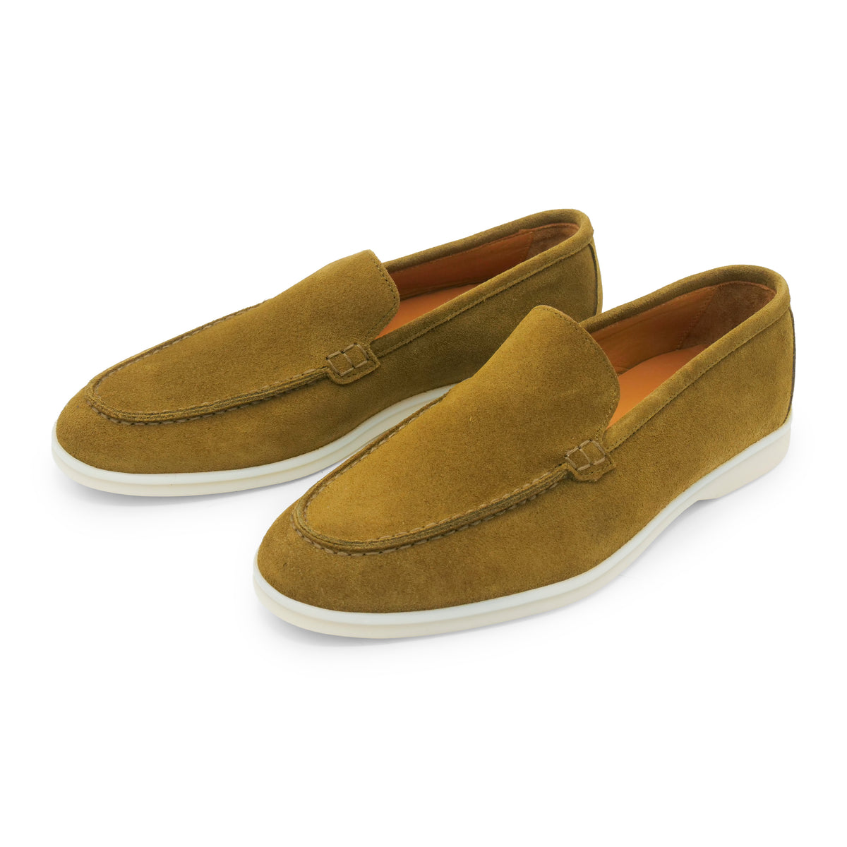 3564 - Moss Green Suede Loafer