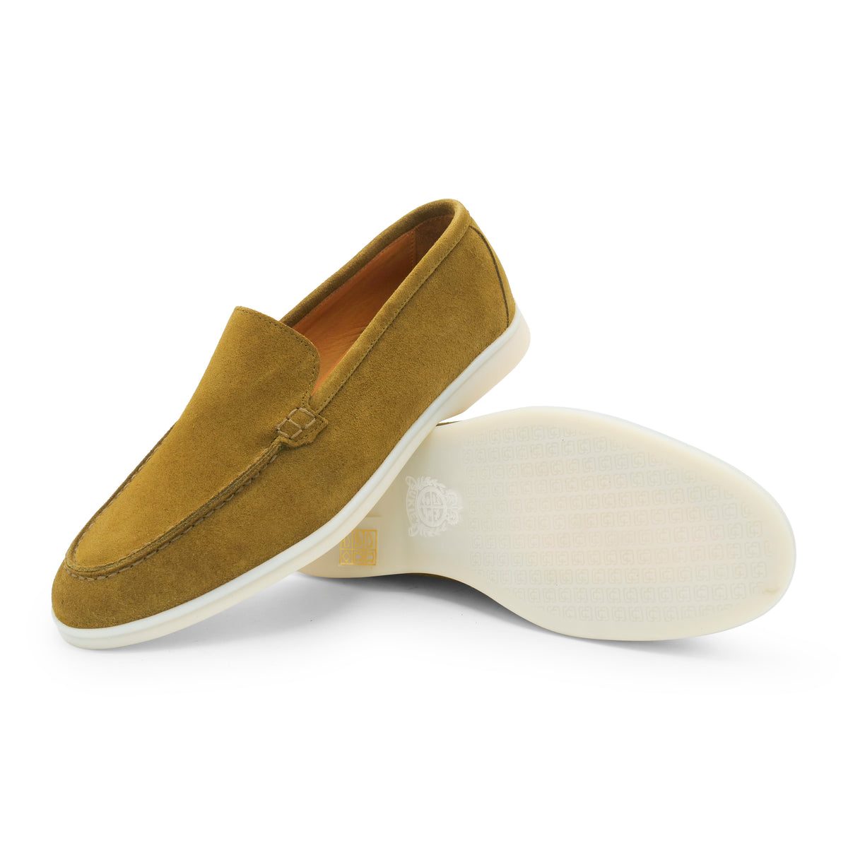3564 - Moss Green Suede Loafer