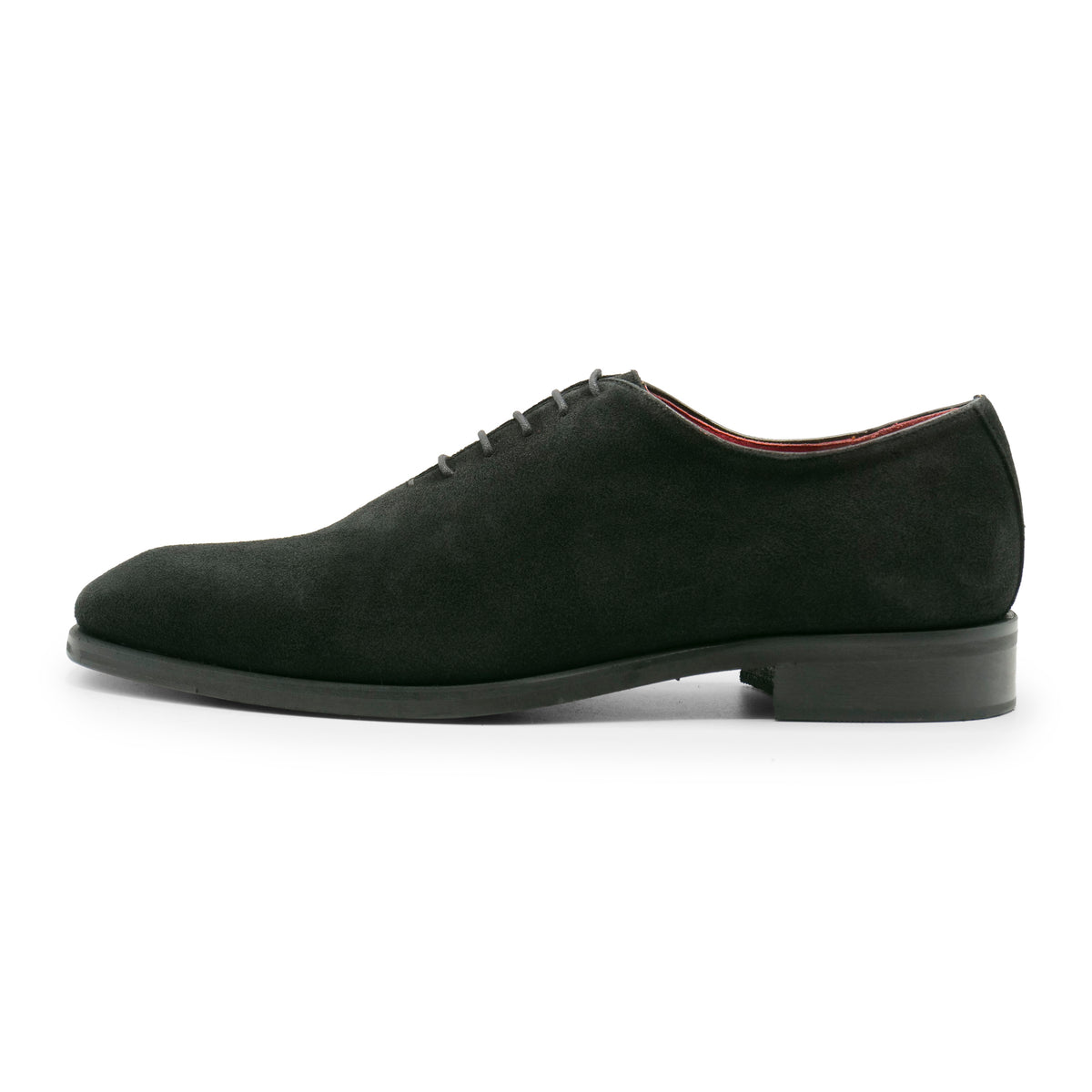 B36209 - Black Suede Wholecut