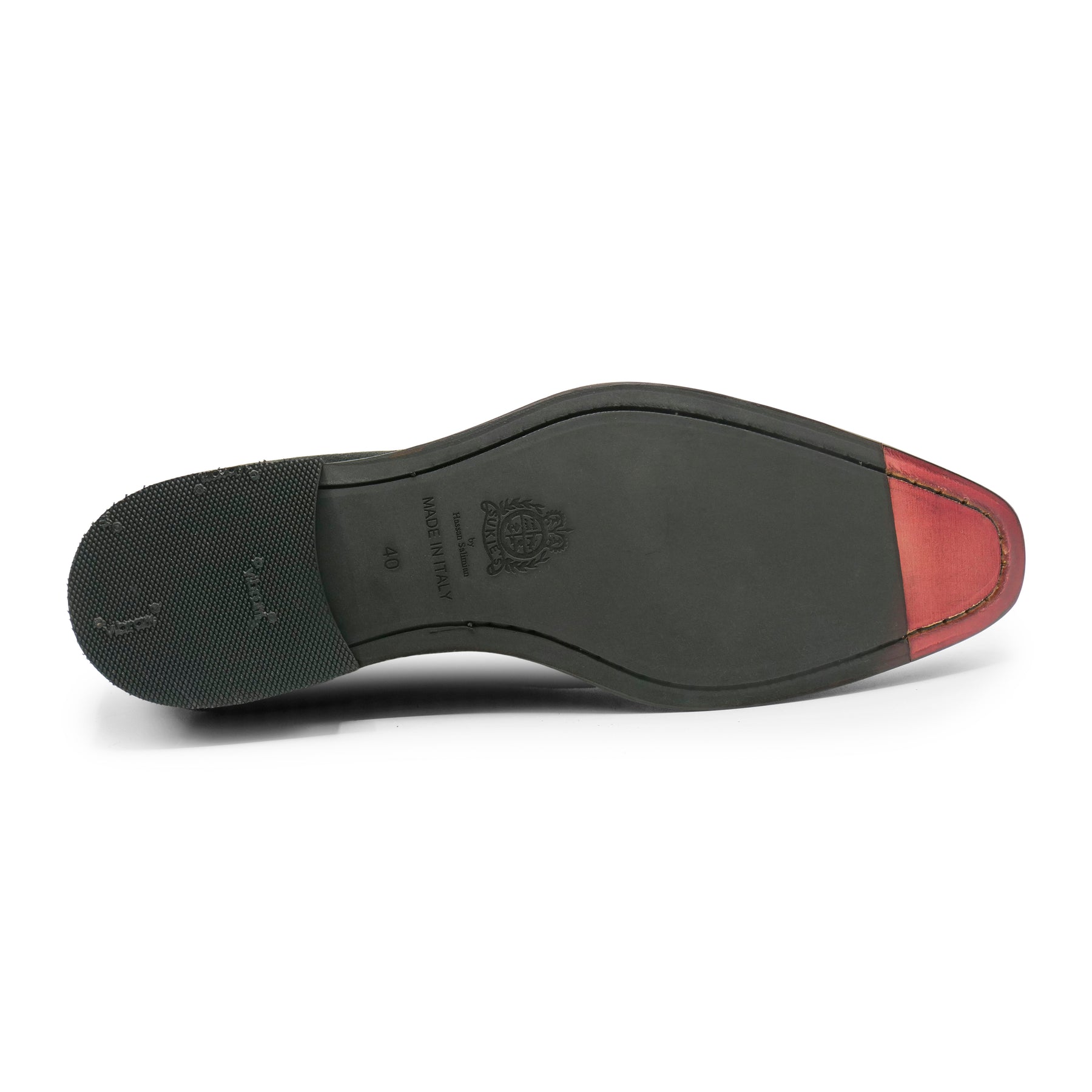 B36209 - Black Suede Wholecut