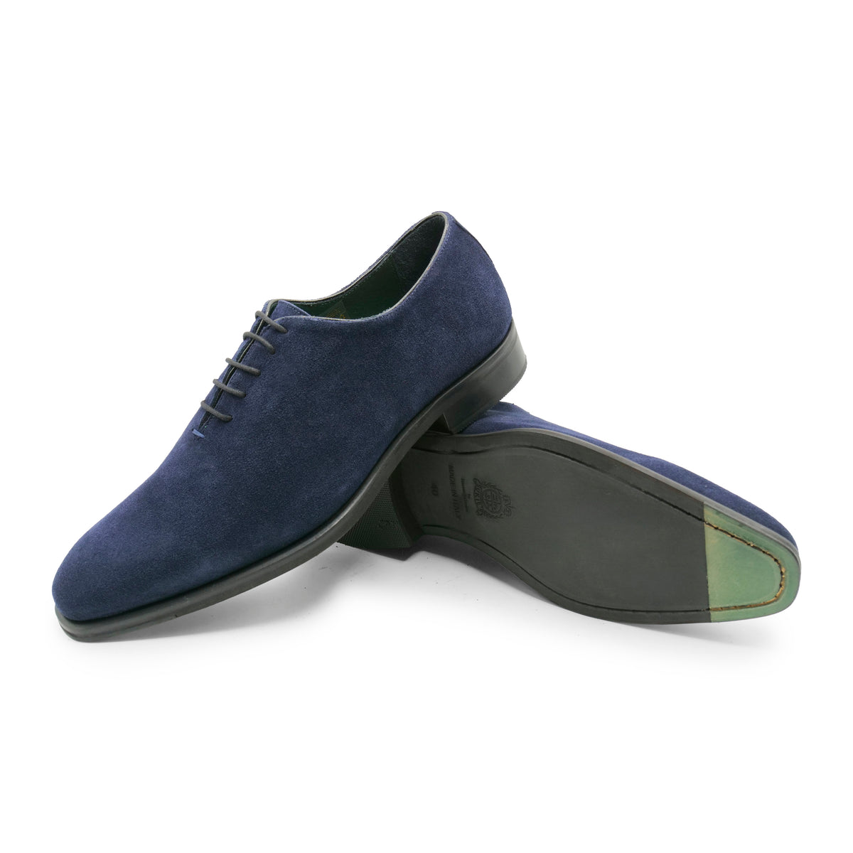 B36209 - Navy Suede Wholecut