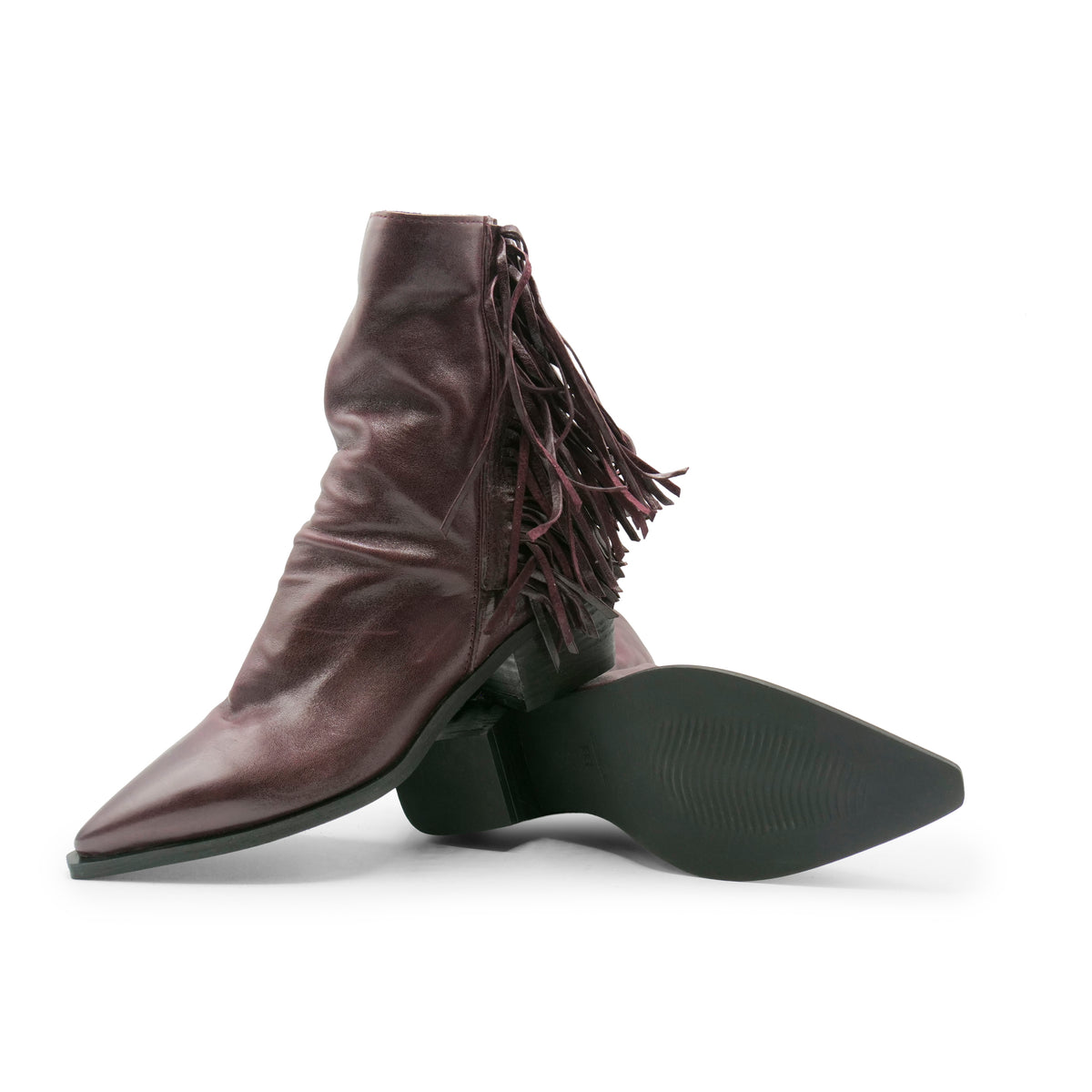 Dallas - Plum Side Tassle