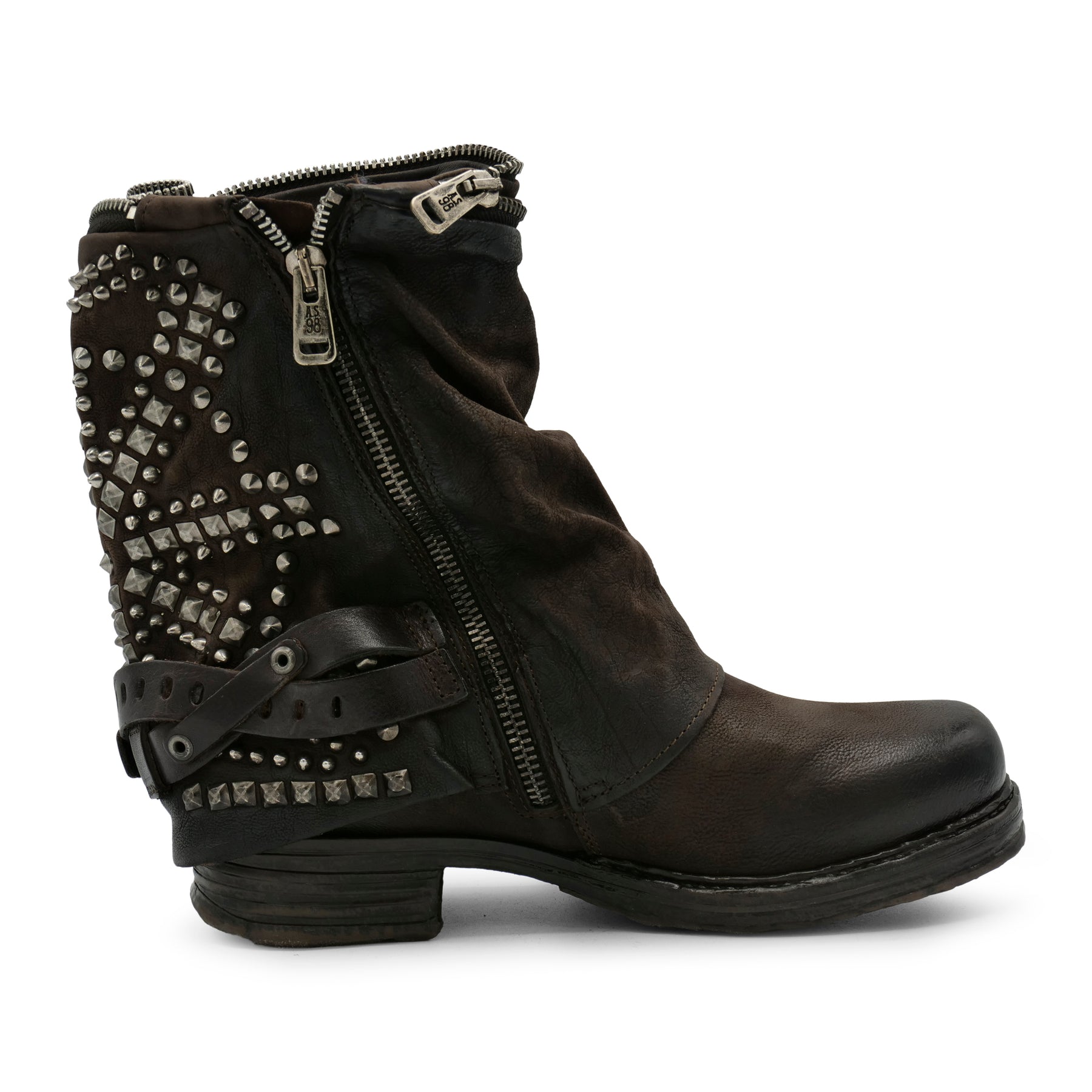 AS REBEL UNION - Choc Fondant Studded Biker