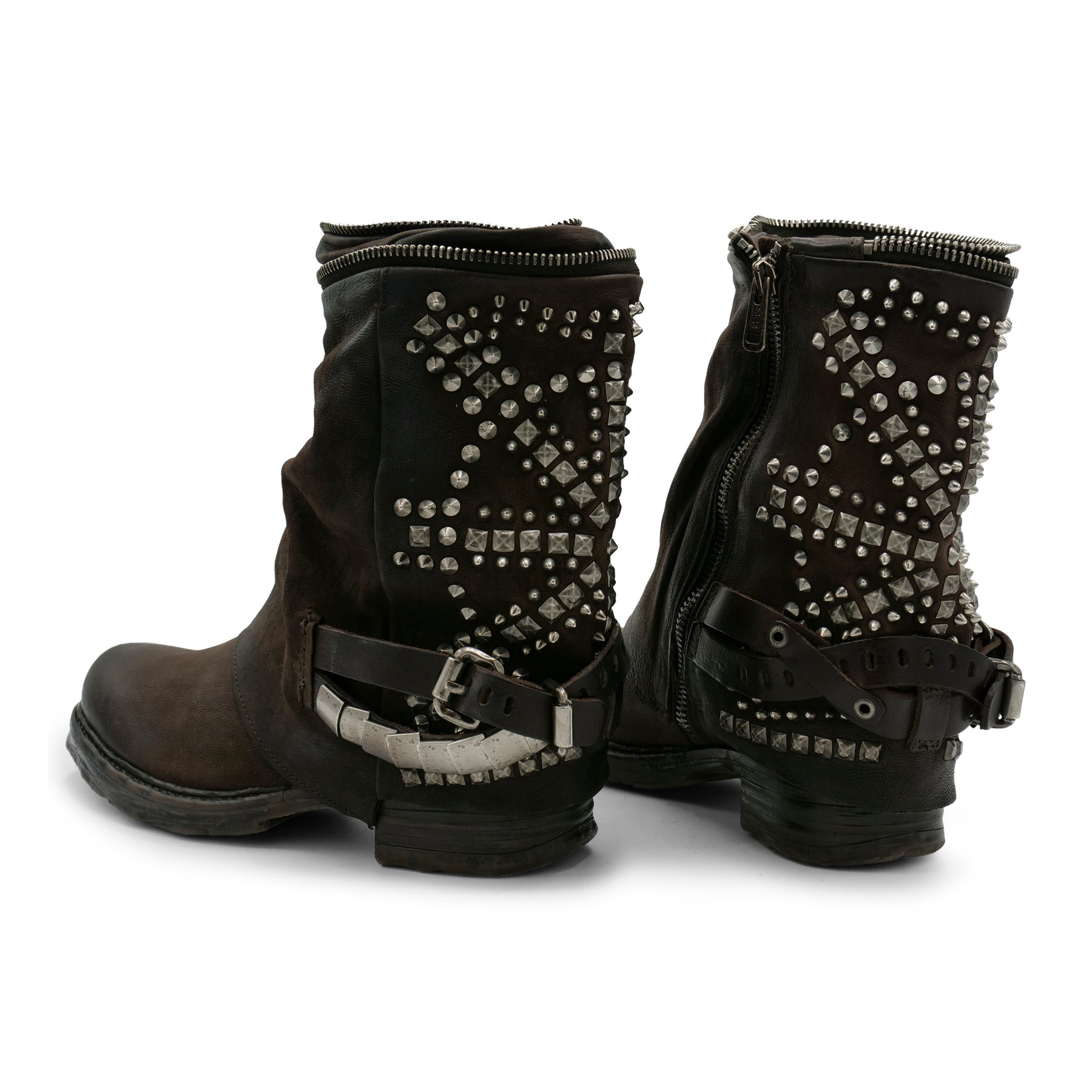 AS REBEL UNION - Choc Fondant Studded Biker