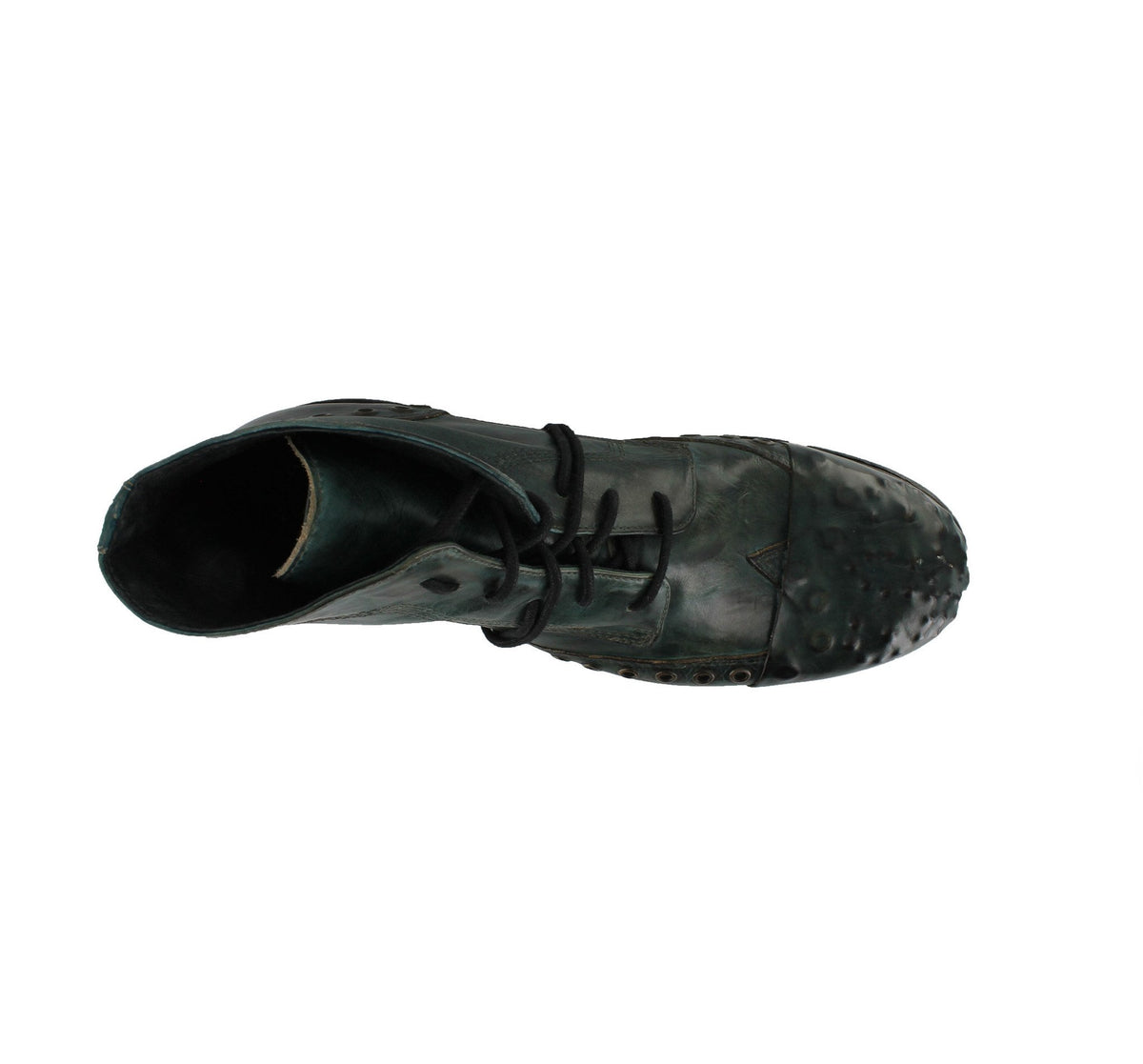 Hold - Jade Green Debossed Toe Cap