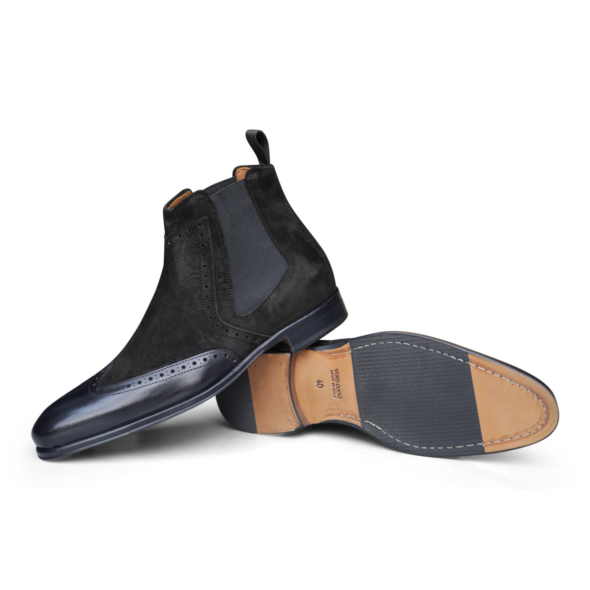 1142 - Bitols Suede Nero