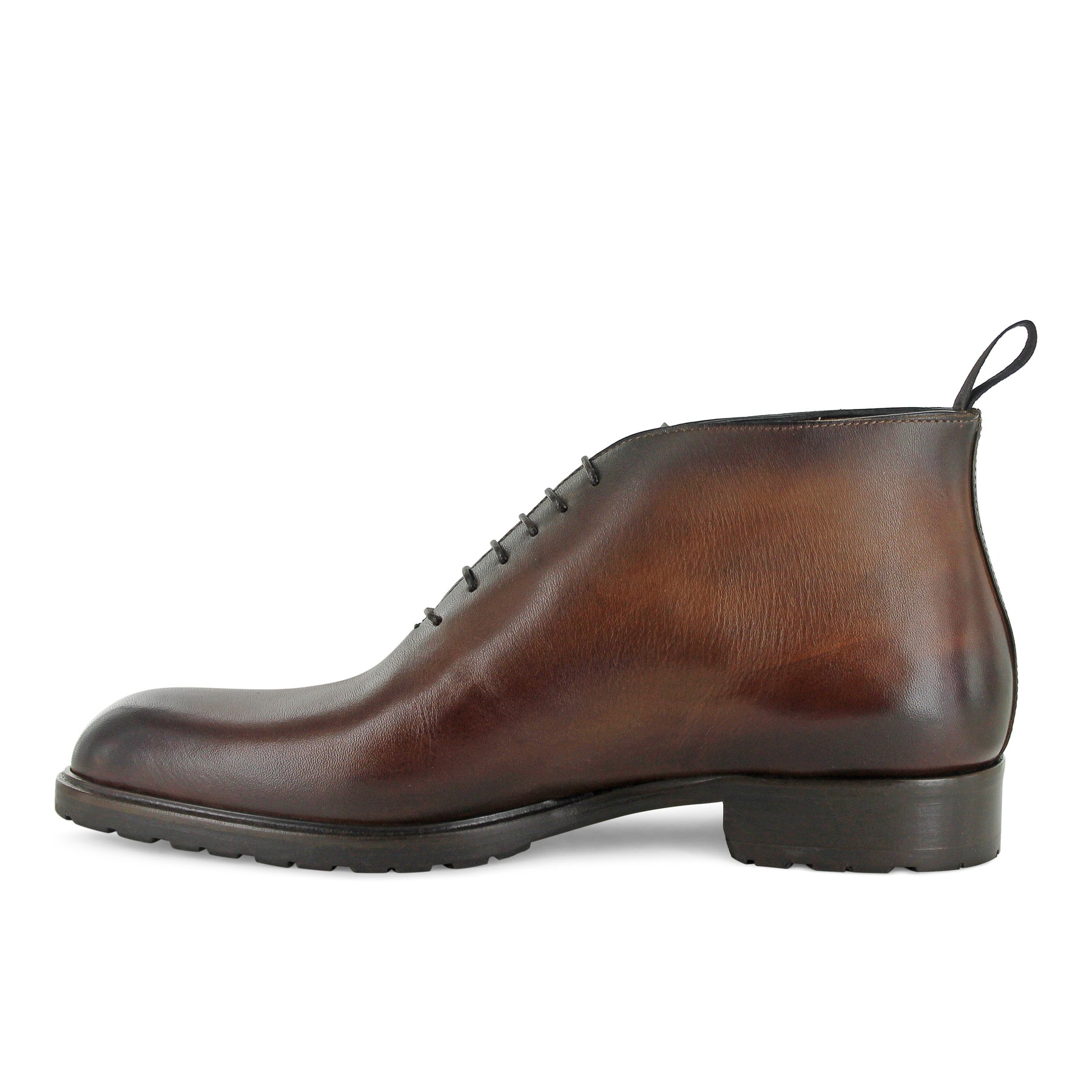 T698 - Chukka Leather Boot Brown