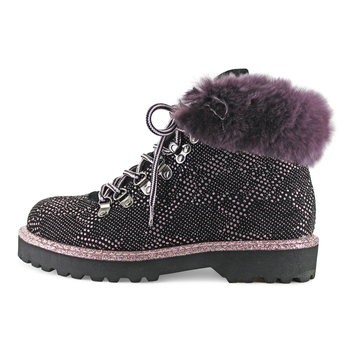 672 - RW Purple Sparkle Fur