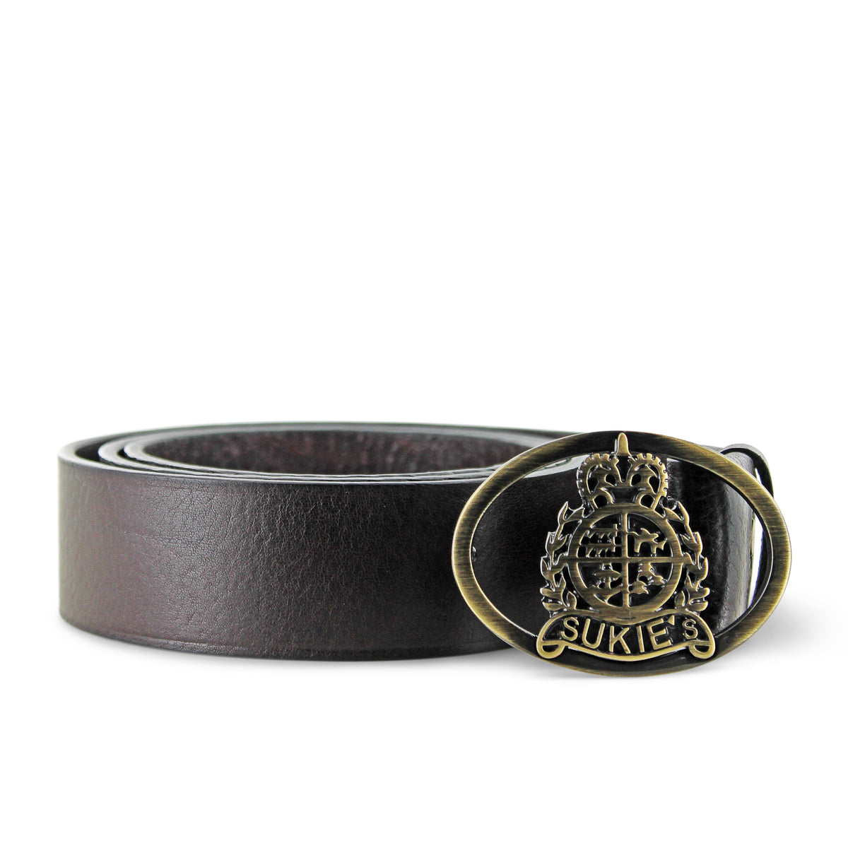 Brown Smooth Leather Belt
