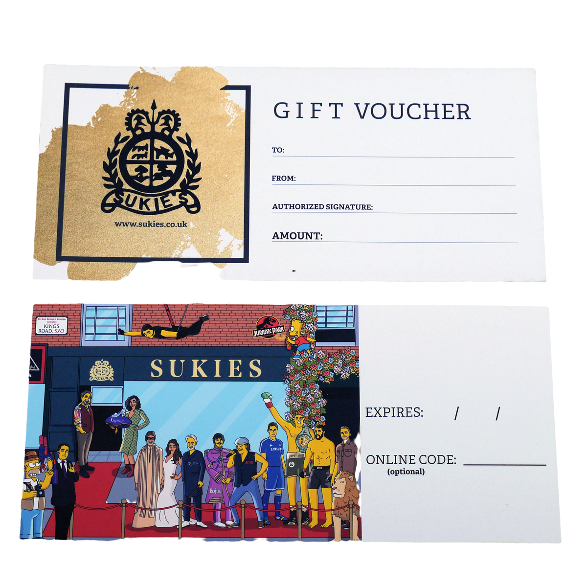 Gift voucher (Sent By Post)