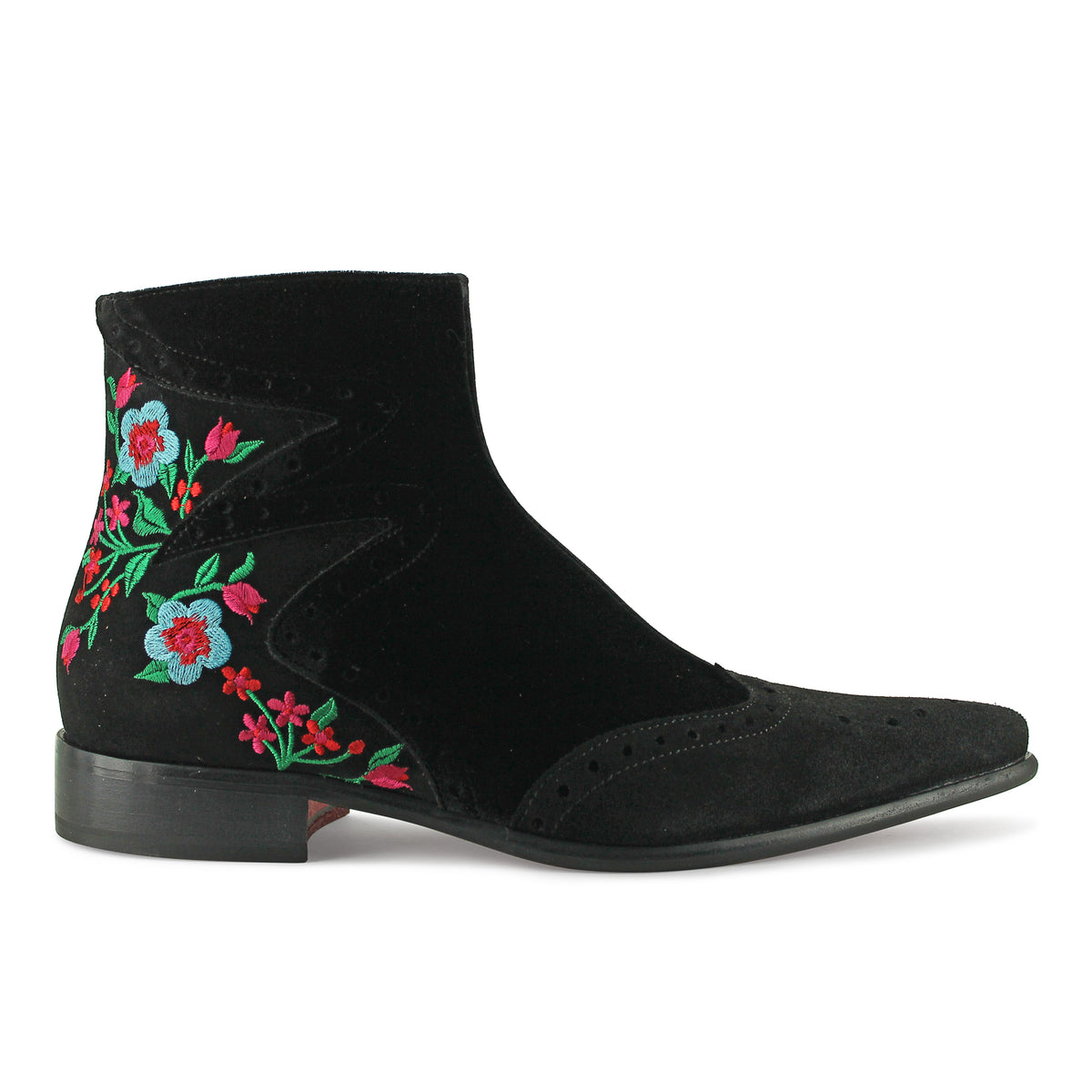 J1160F - Black Velvet Flower