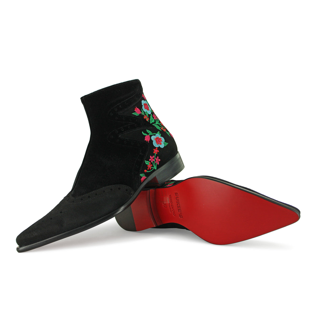 J1160F - Black Velvet Flower