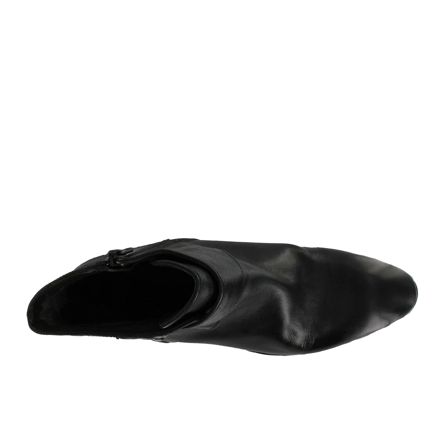 Tabias - Black Strap Ankle Boot