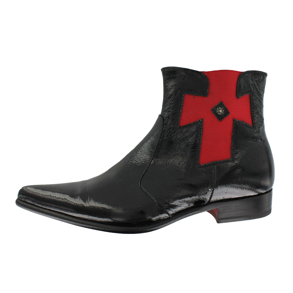 Got 10 - Black Pointed With Red Iron Cross